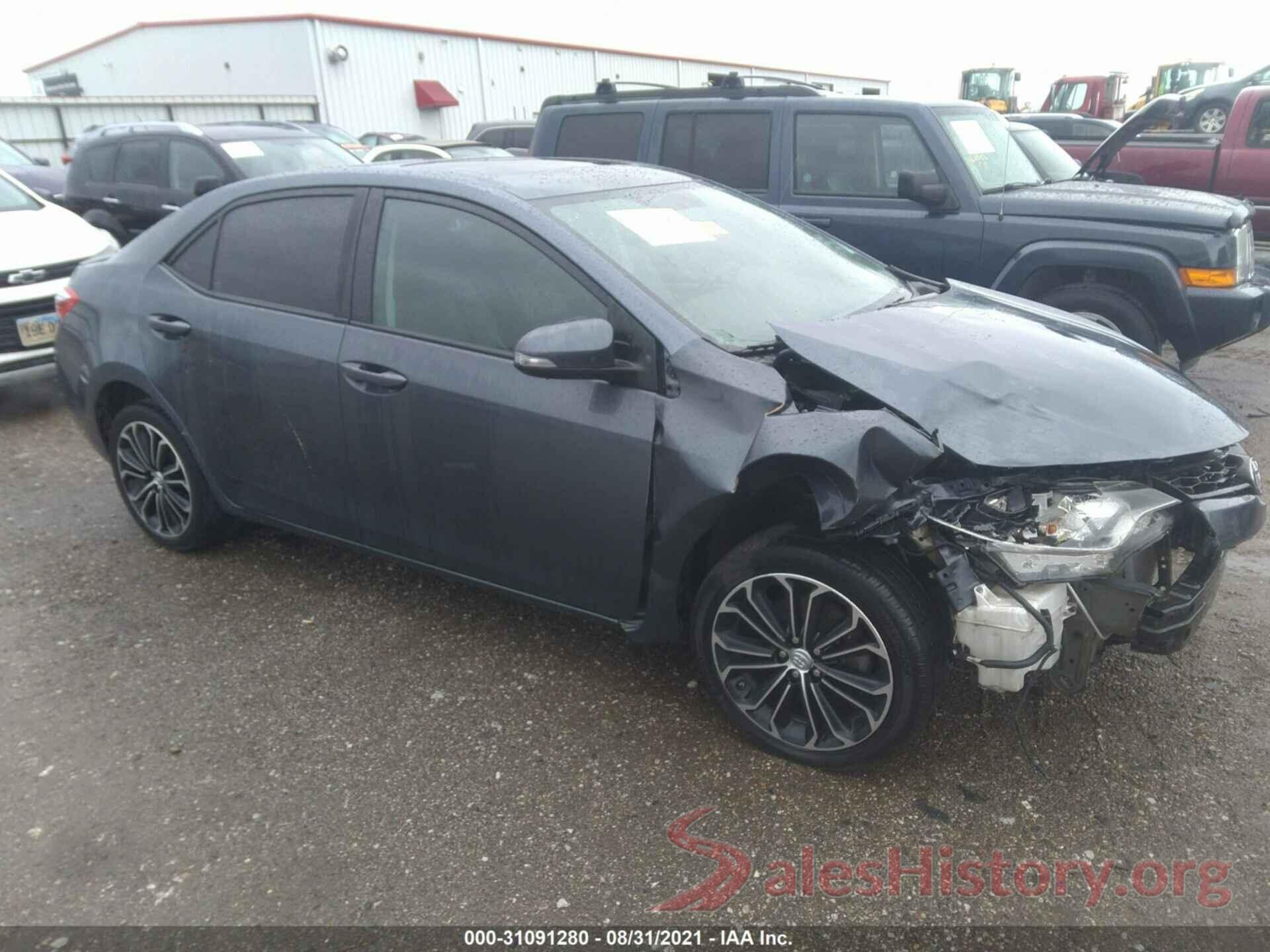 5YFBURHE3GP402774 2016 TOYOTA COROLLA