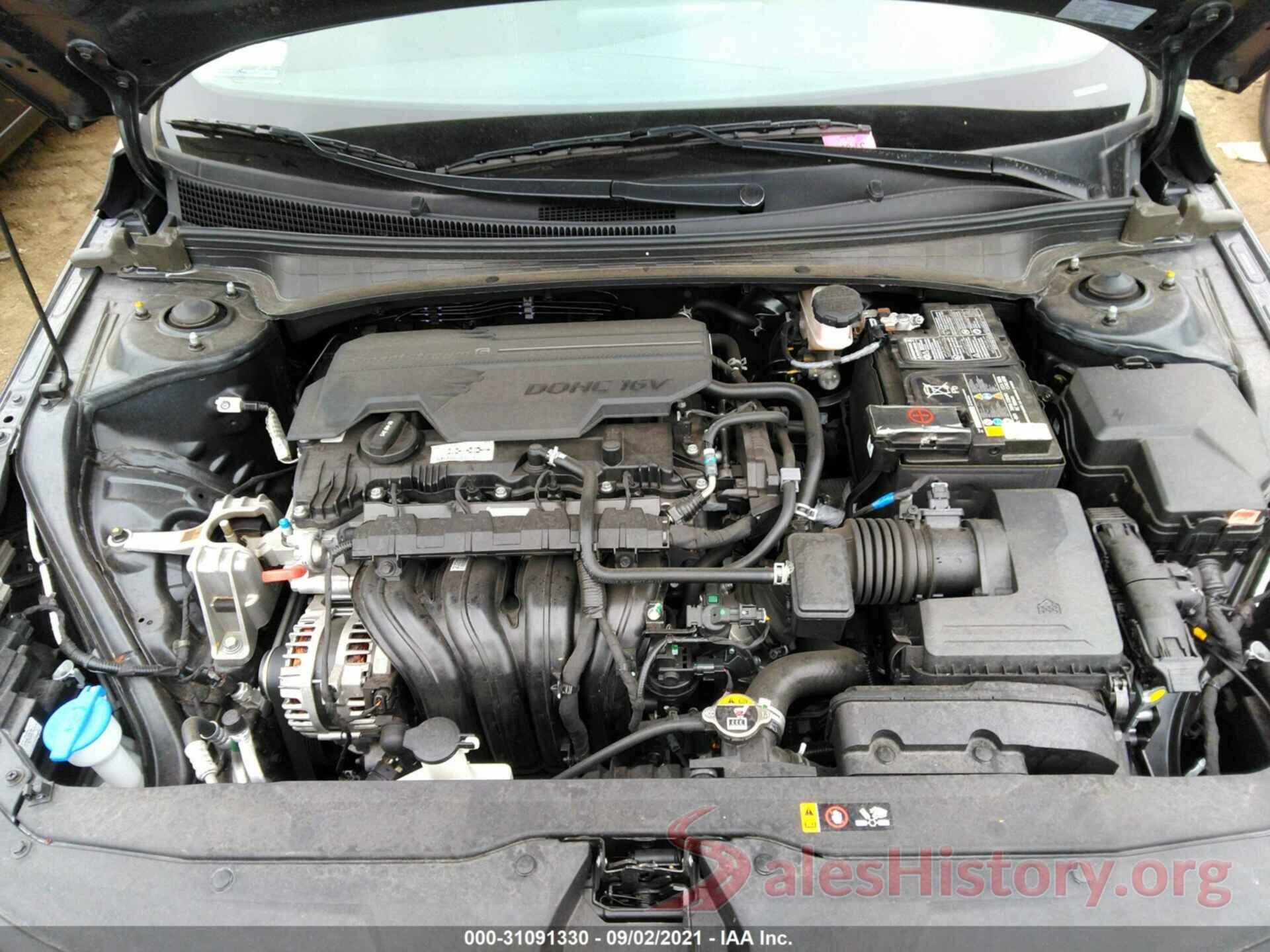 5NPLL4AG9MH010929 2021 HYUNDAI ELANTRA