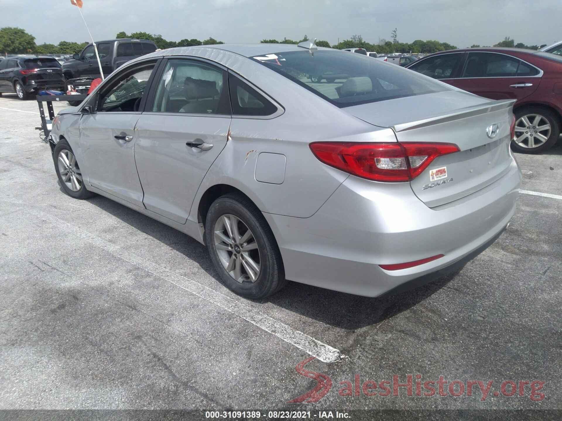 5NPE24AFXHH566997 2017 HYUNDAI SONATA