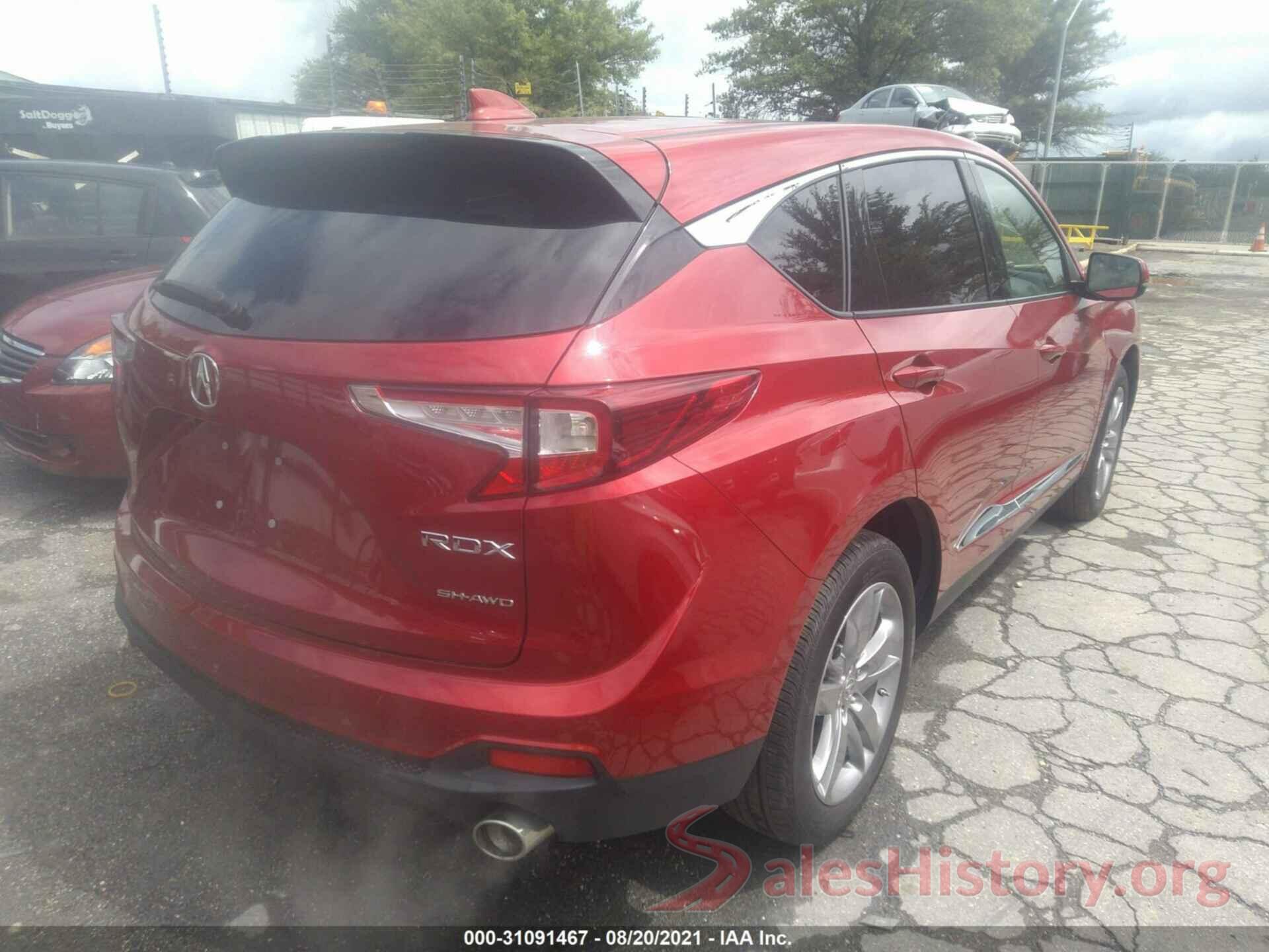 5J8TC2H79KL011986 2019 ACURA RDX