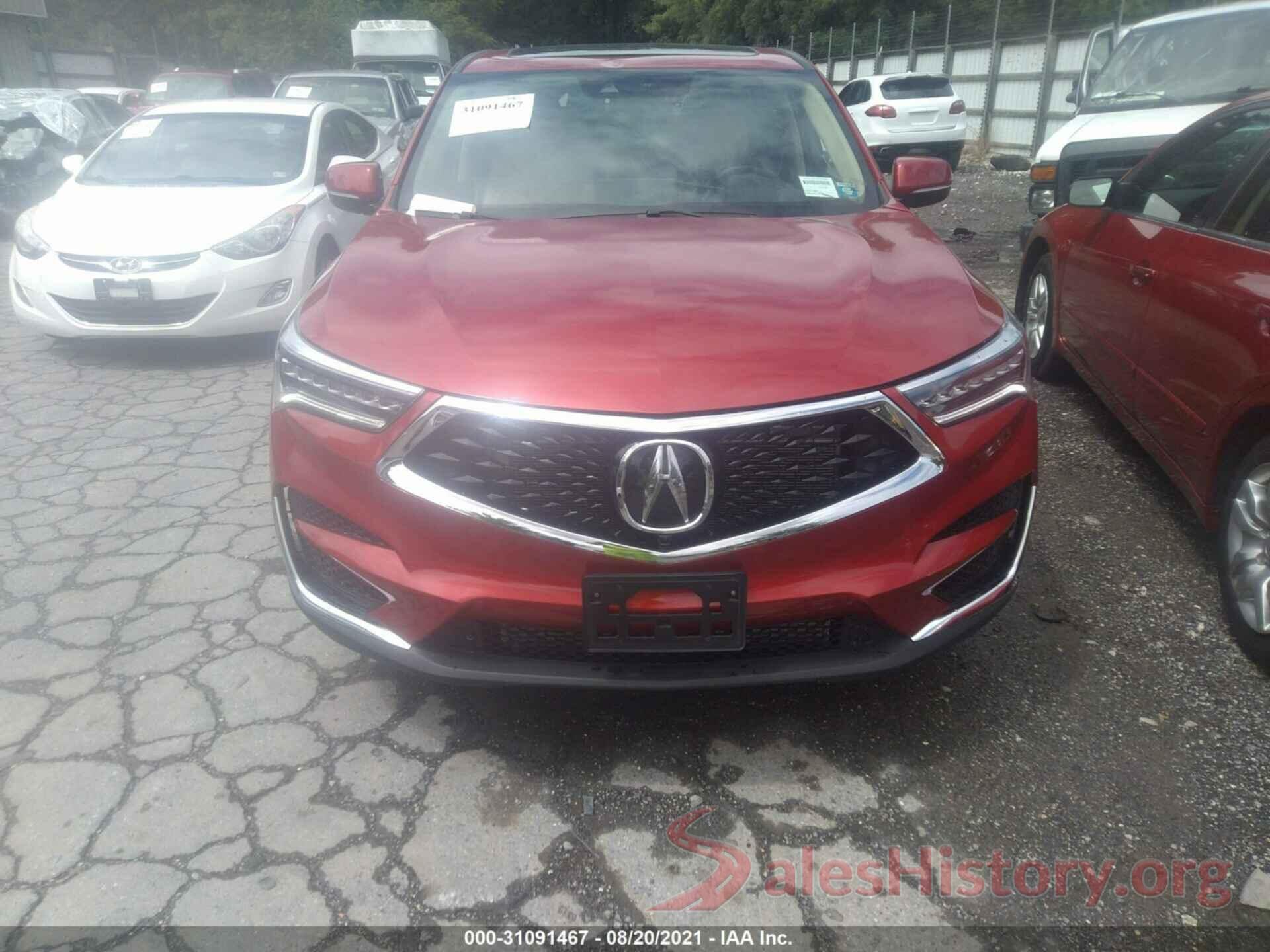 5J8TC2H79KL011986 2019 ACURA RDX