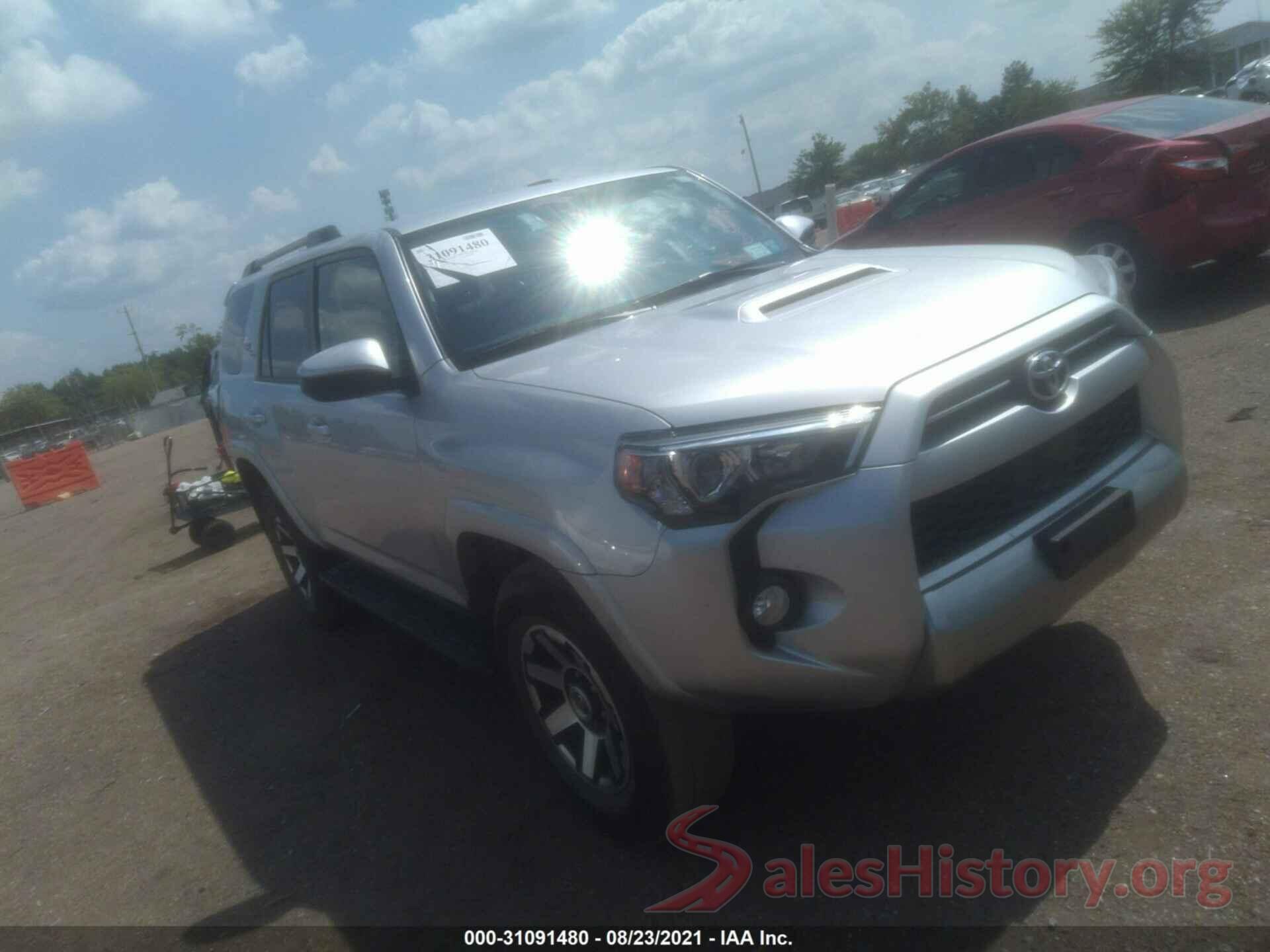 JTEBU5JR3L5781283 2020 TOYOTA 4RUNNER