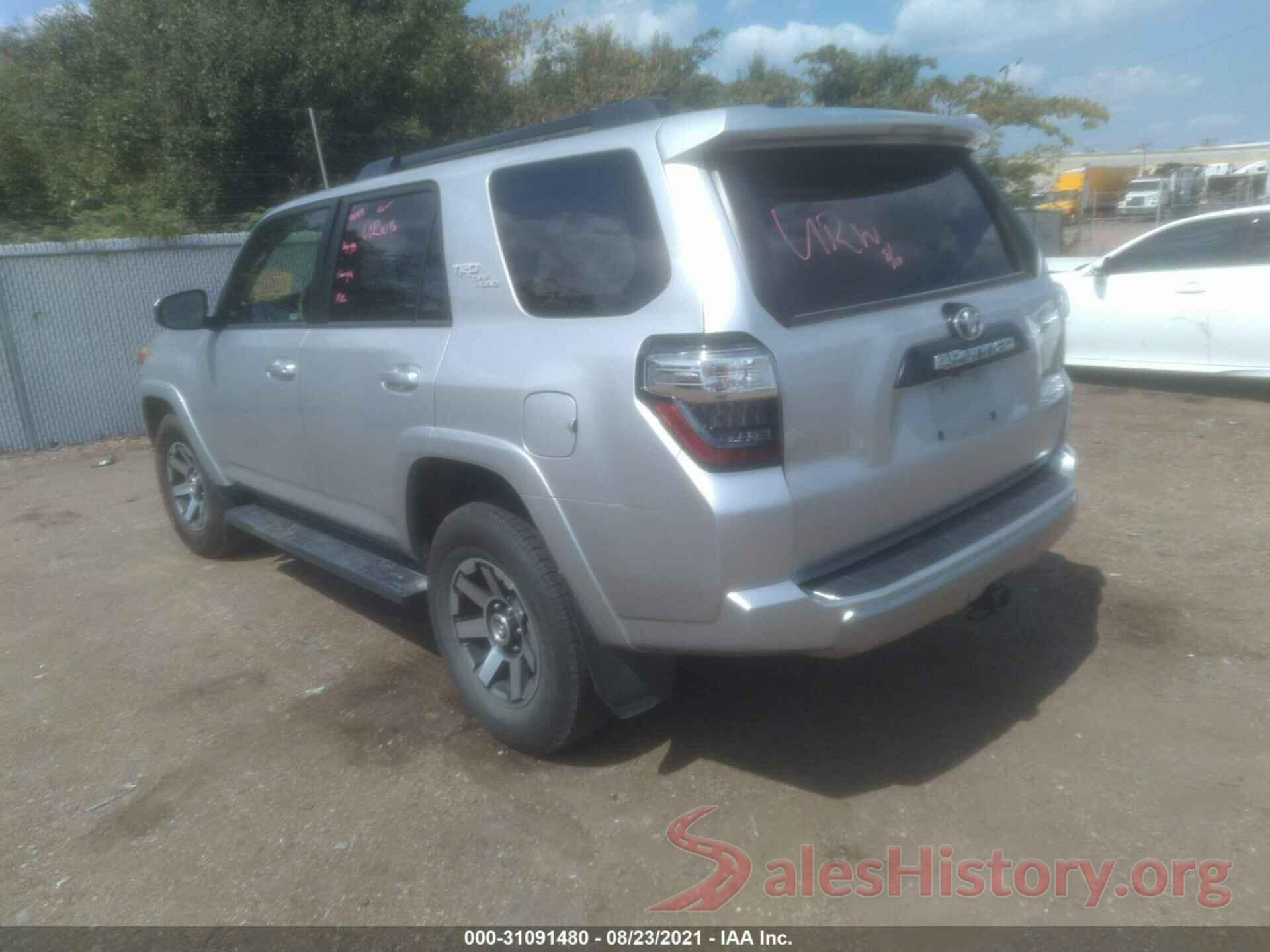 JTEBU5JR3L5781283 2020 TOYOTA 4RUNNER