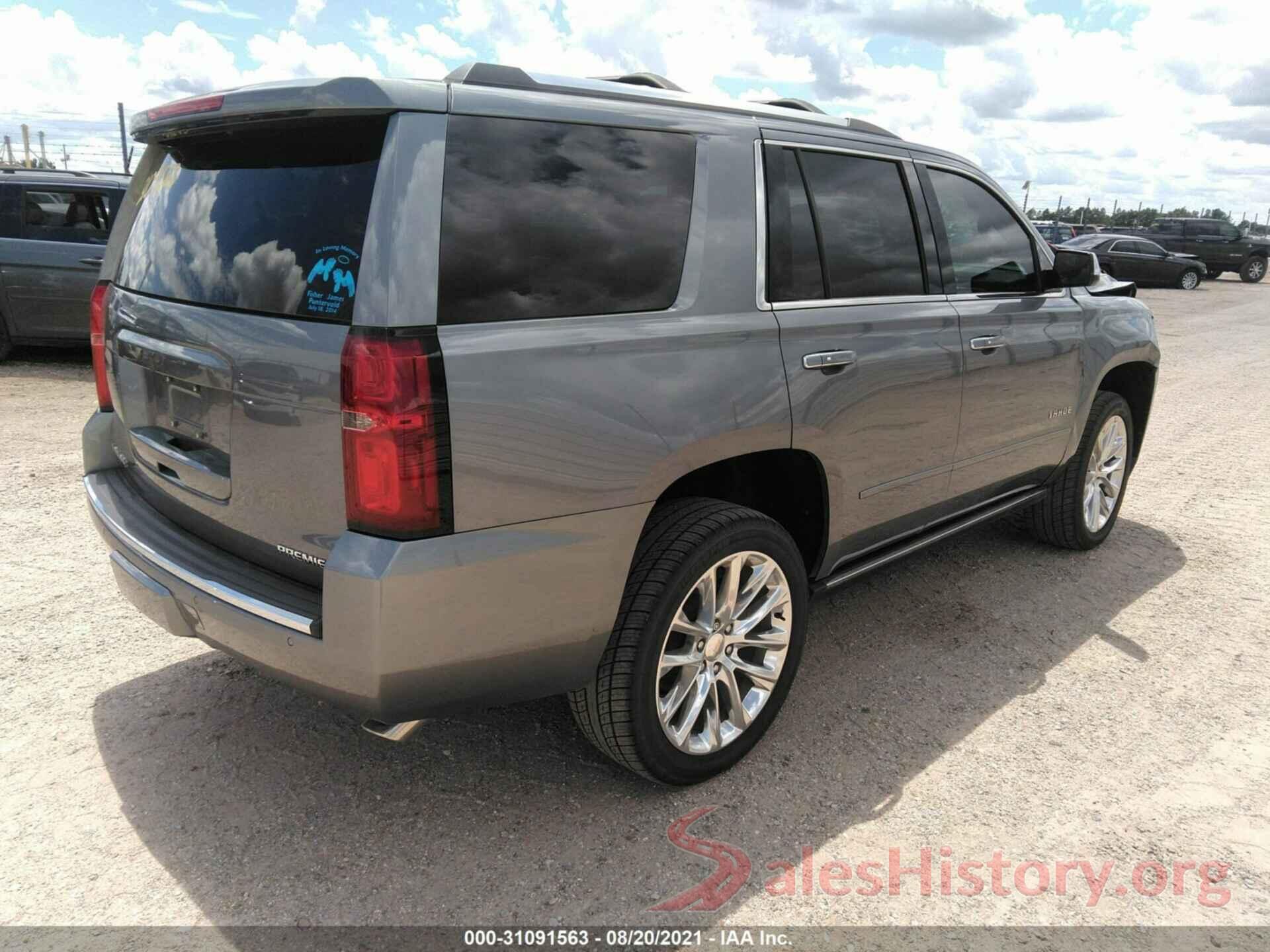 1GNSKCKJ7KR246639 2019 CHEVROLET TAHOE