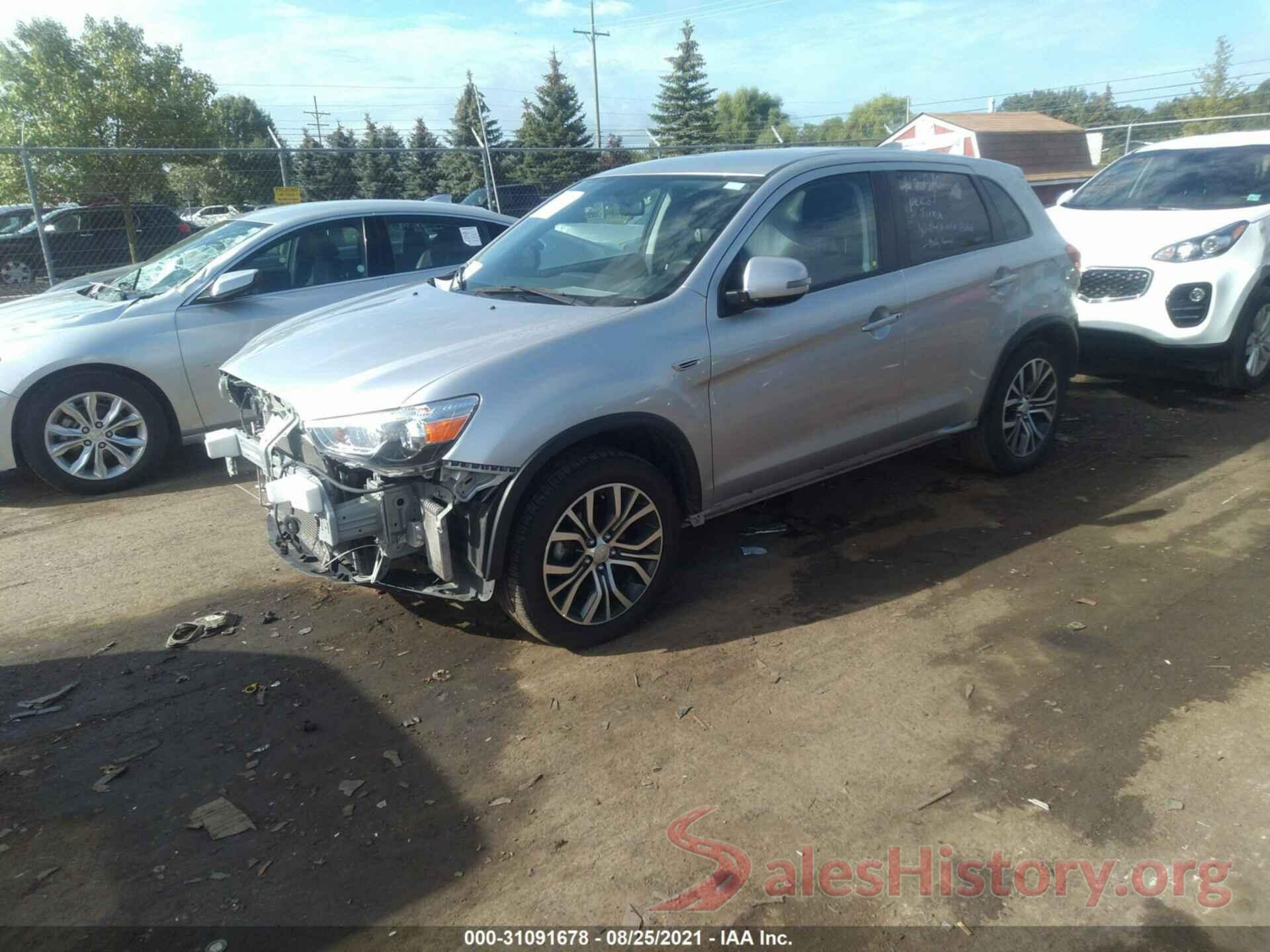 JA4AP4AU4KU011677 2019 MITSUBISHI OUTLANDER SPORT