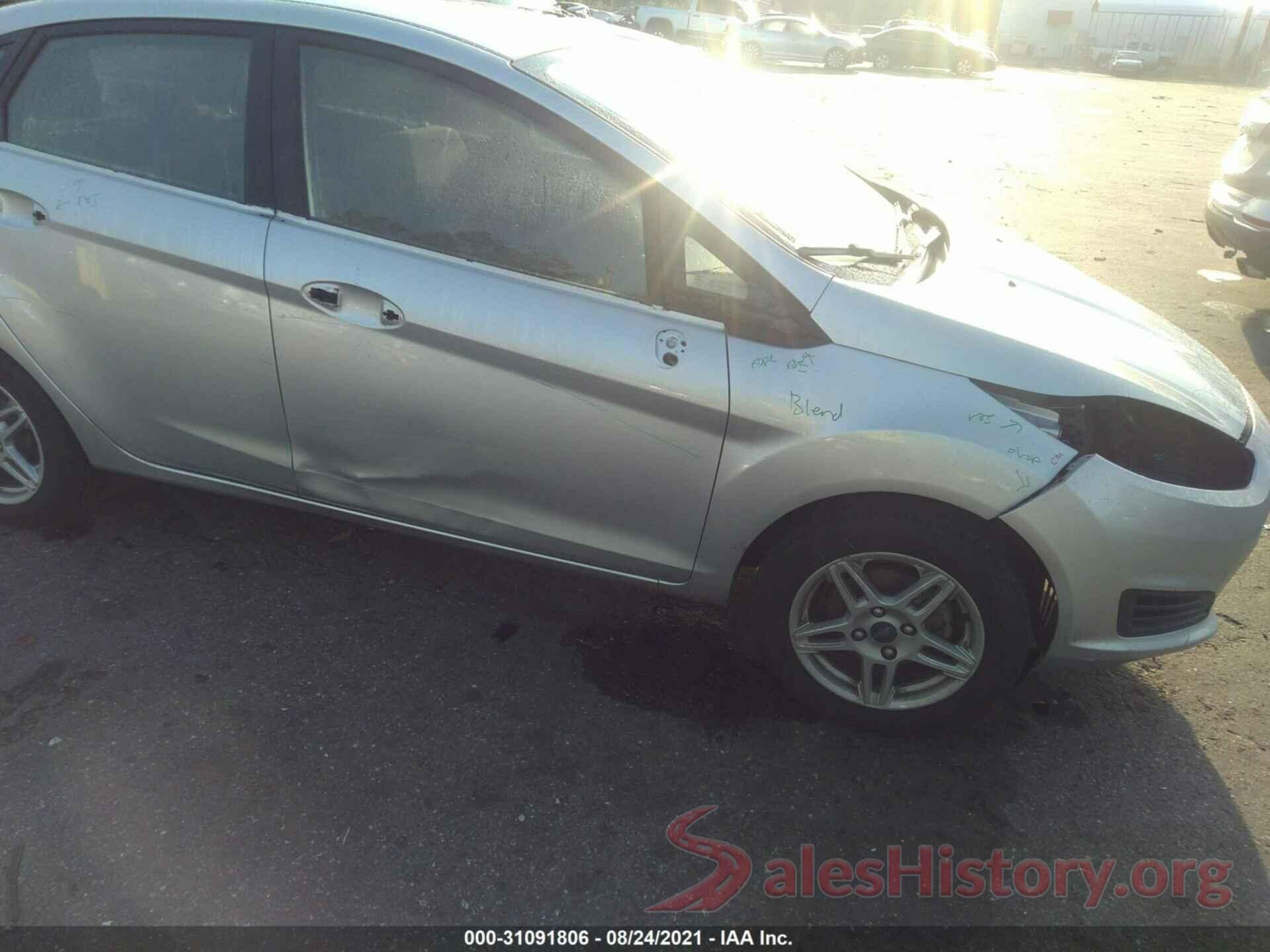 3FADP4BJ0KM113110 2019 FORD FIESTA