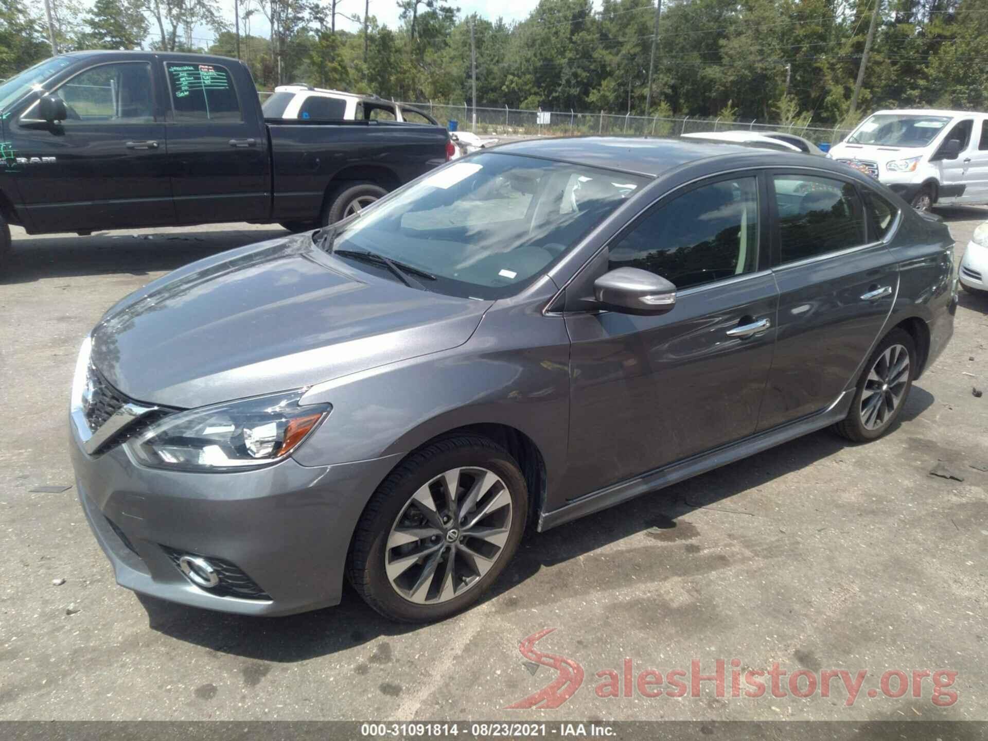 3N1AB7AP9KY295467 2019 NISSAN SENTRA