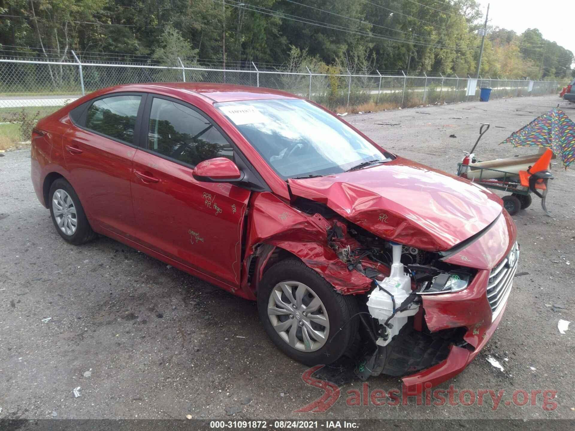 3KPC24A68ME130364 2021 HYUNDAI ACCENT