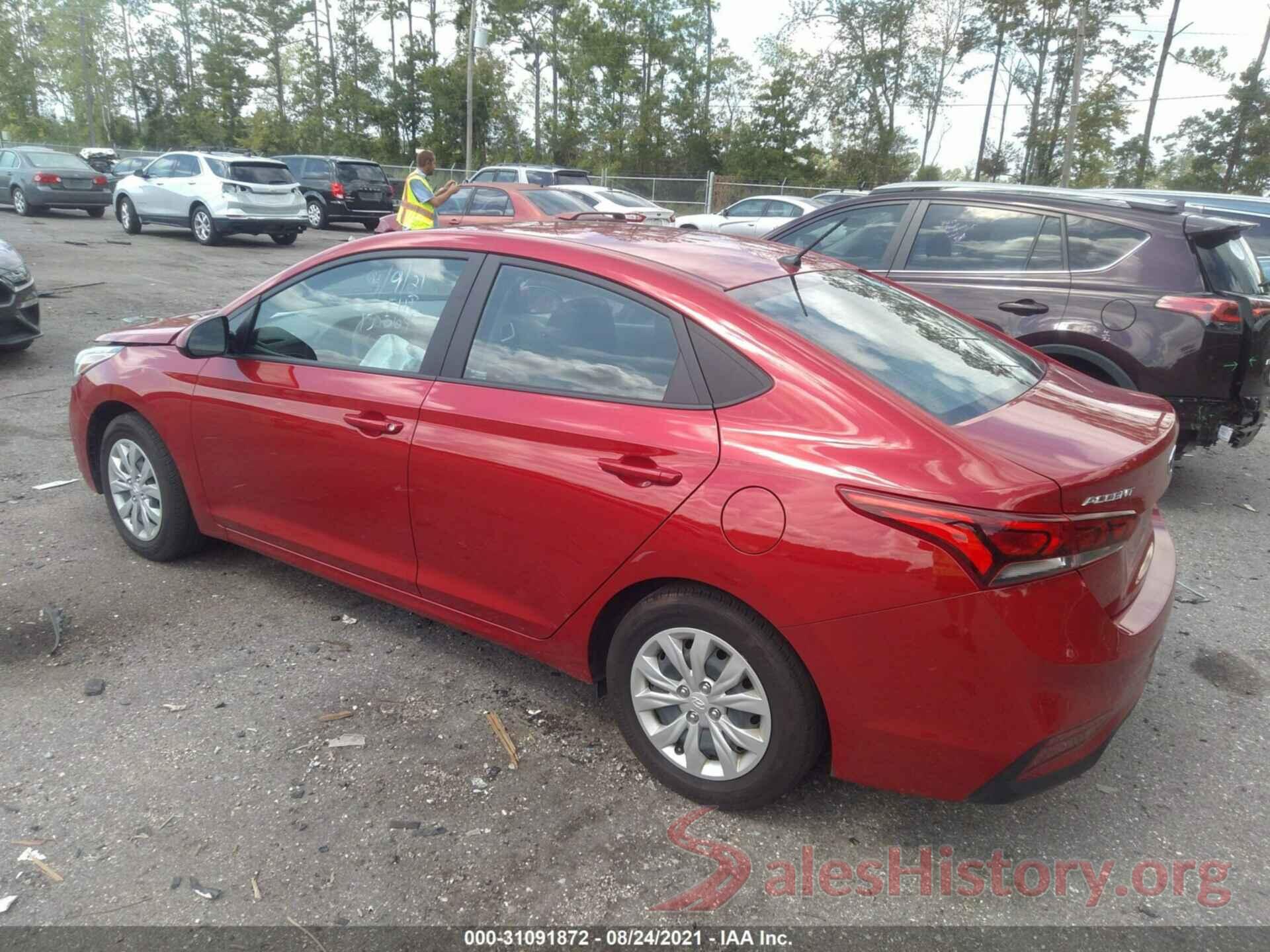 3KPC24A68ME130364 2021 HYUNDAI ACCENT