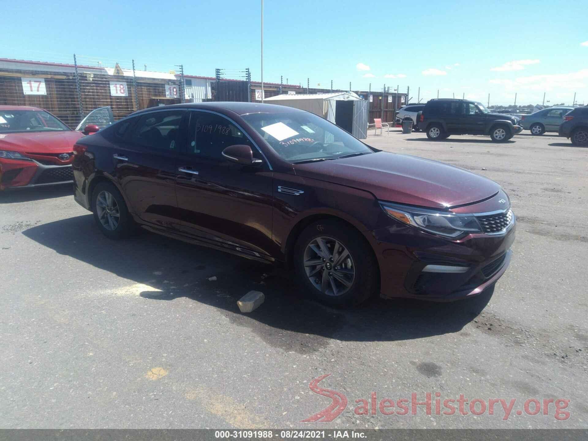 5XXGT4L37LG440125 2020 KIA OPTIMA