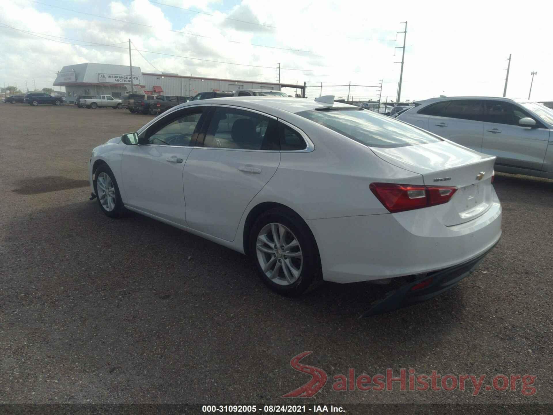 1G1ZJ5SU7GF325990 2016 CHEVROLET MALIBU