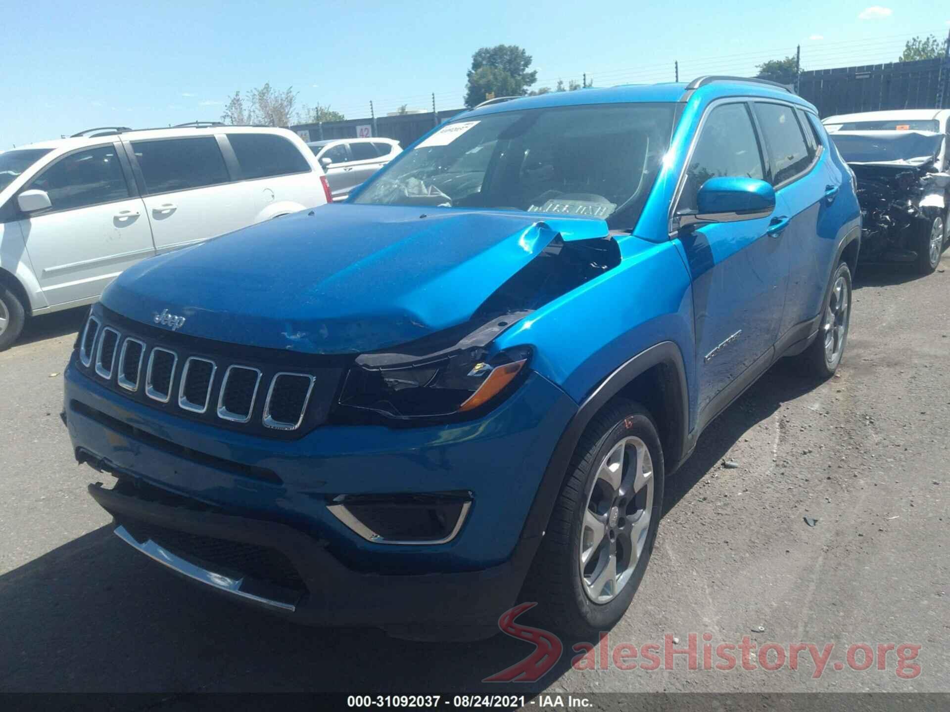 3C4NJDCB3LT221459 2020 JEEP COMPASS