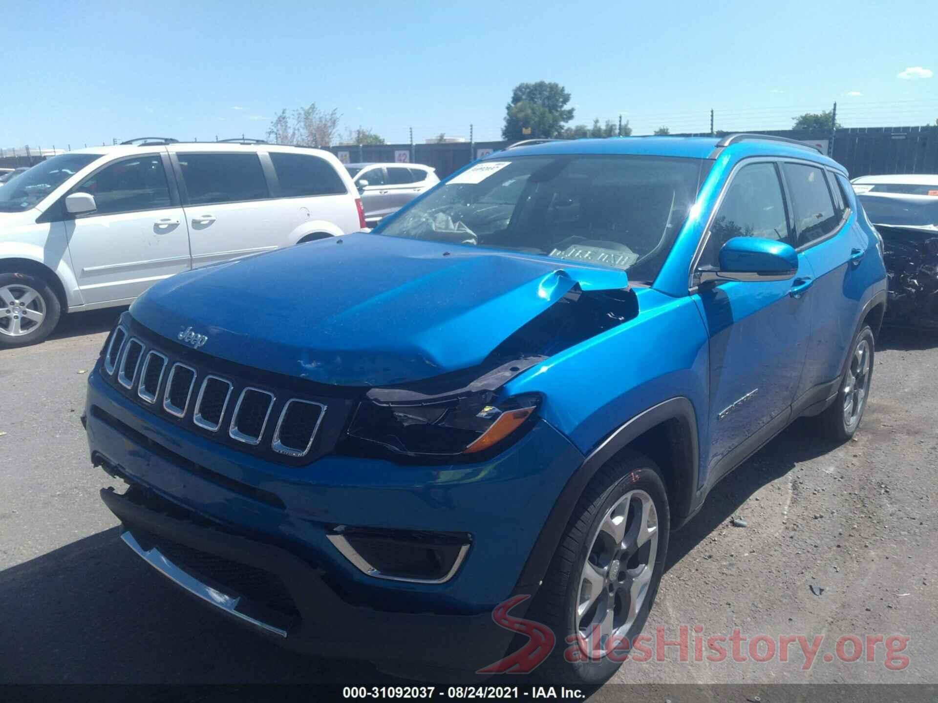 3C4NJDCB3LT221459 2020 JEEP COMPASS