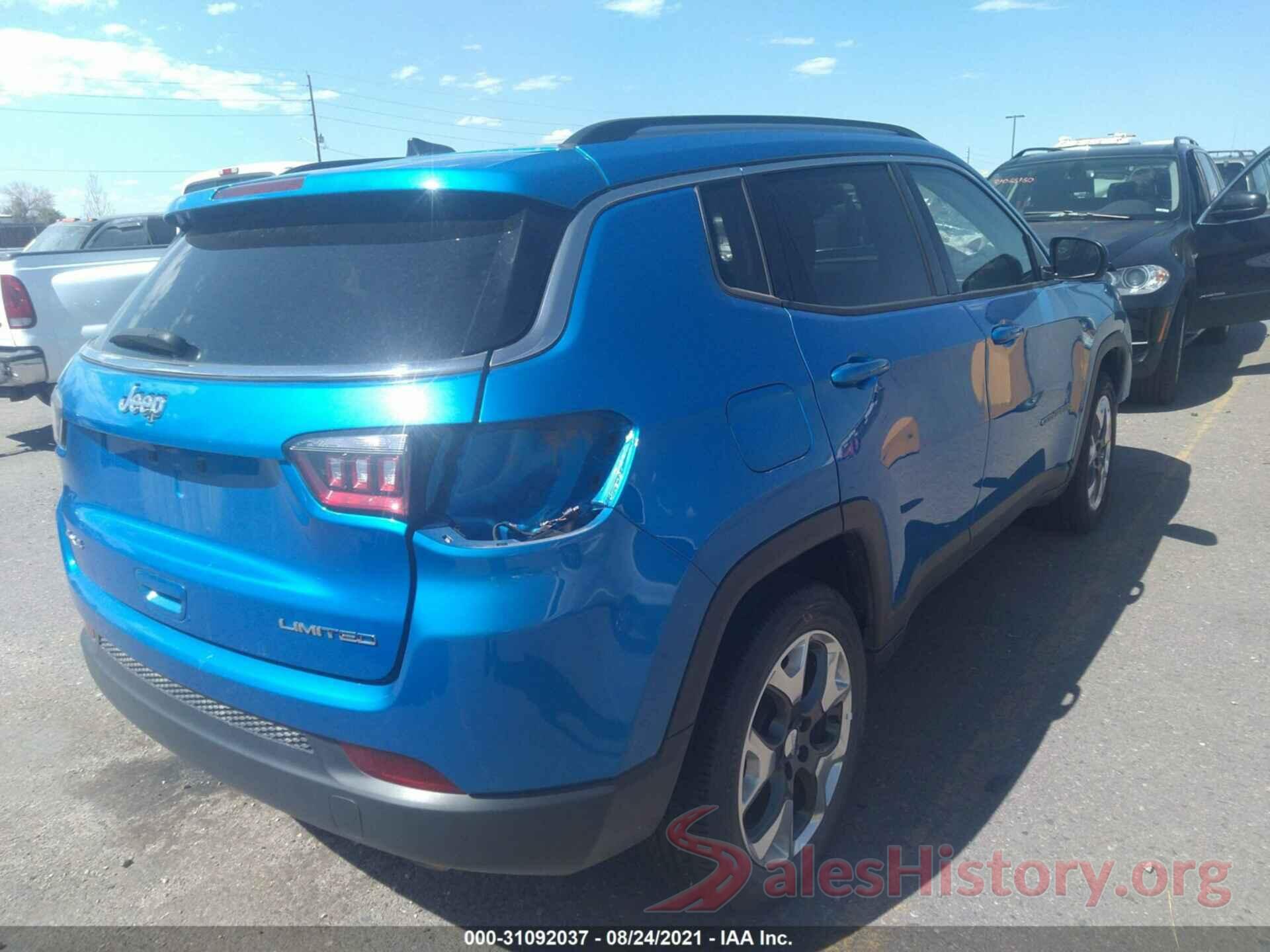 3C4NJDCB3LT221459 2020 JEEP COMPASS