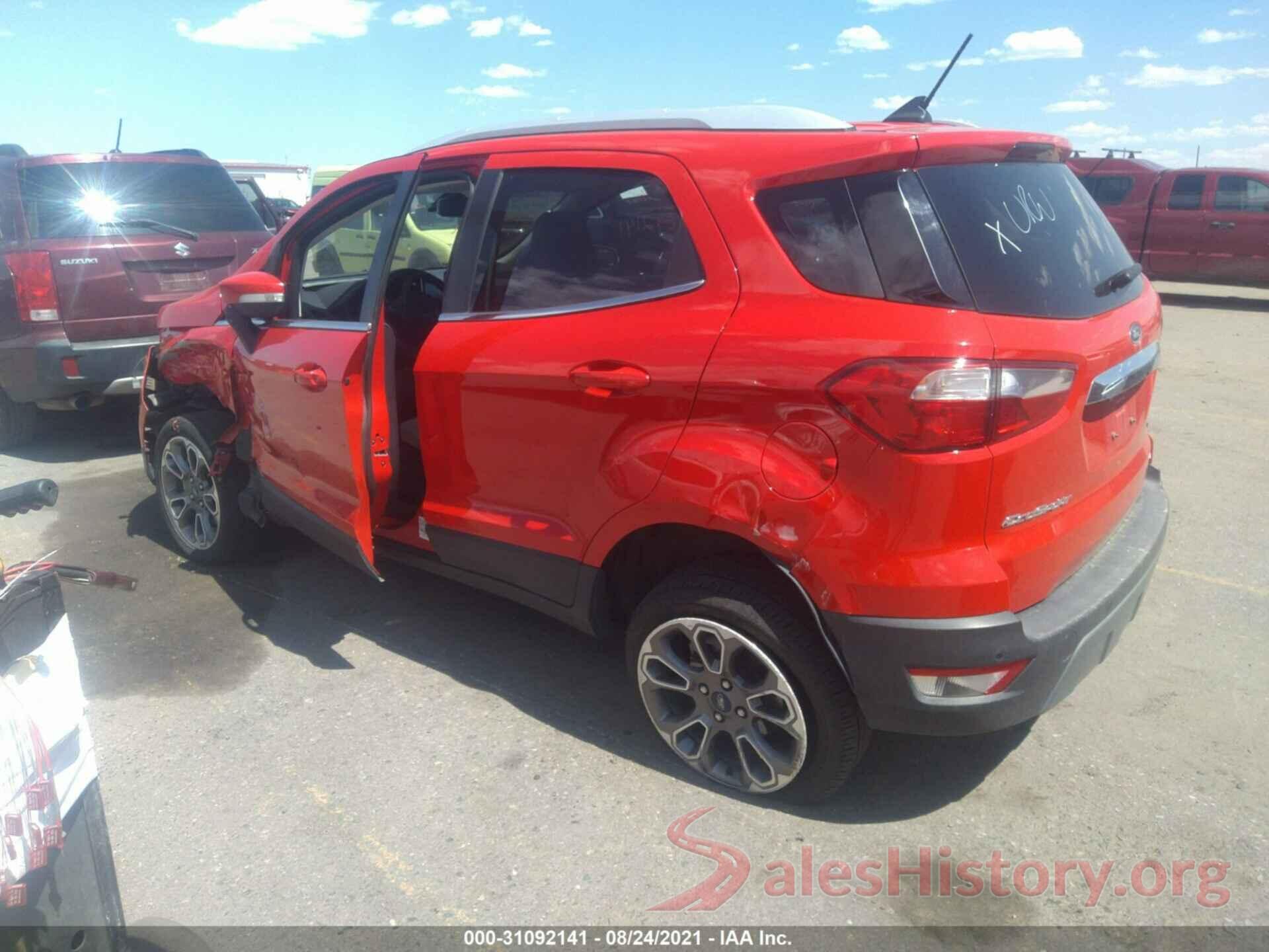 MAJ6S3KL9LC349227 2020 FORD ECOSPORT