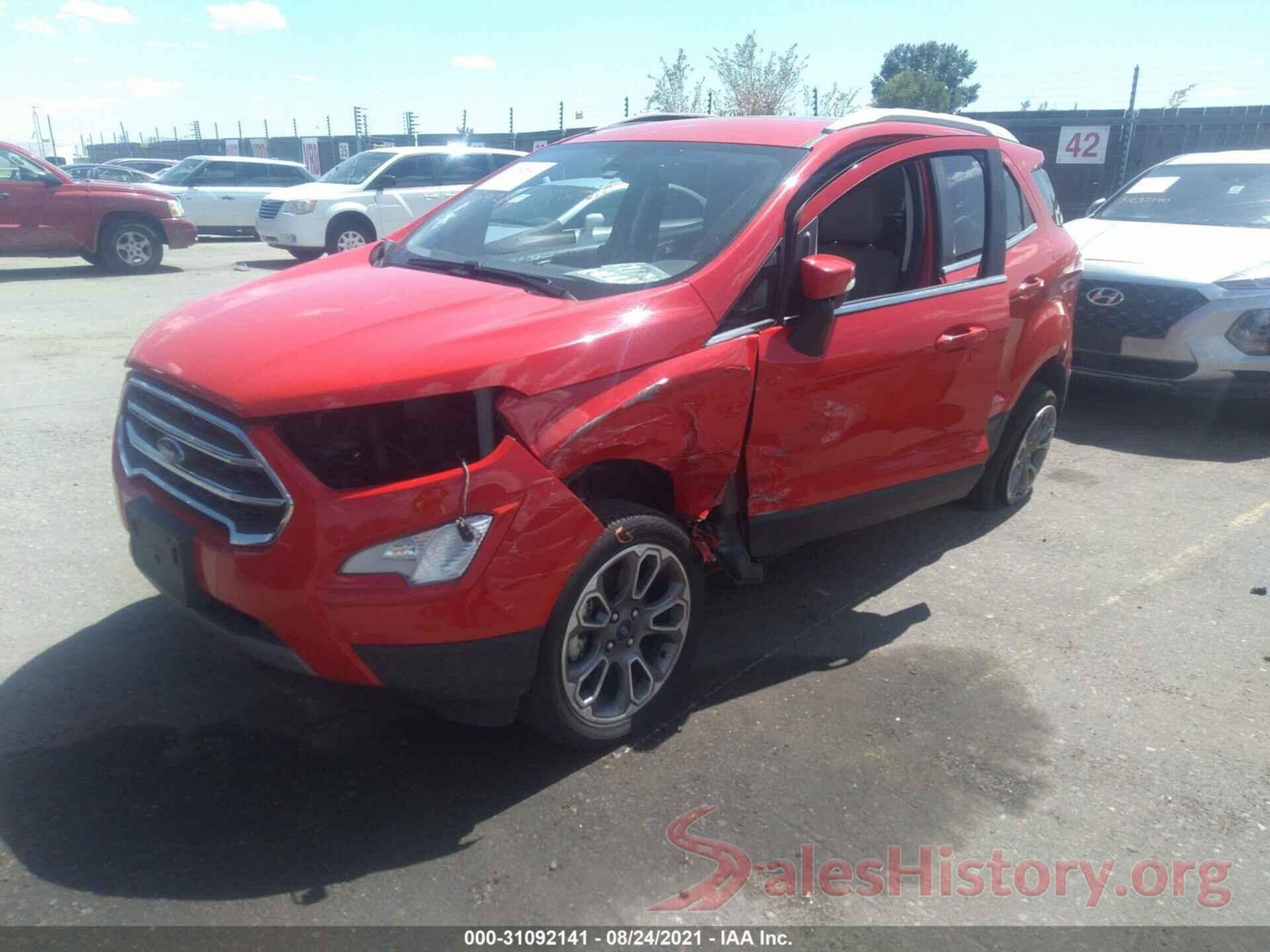 MAJ6S3KL9LC349227 2020 FORD ECOSPORT