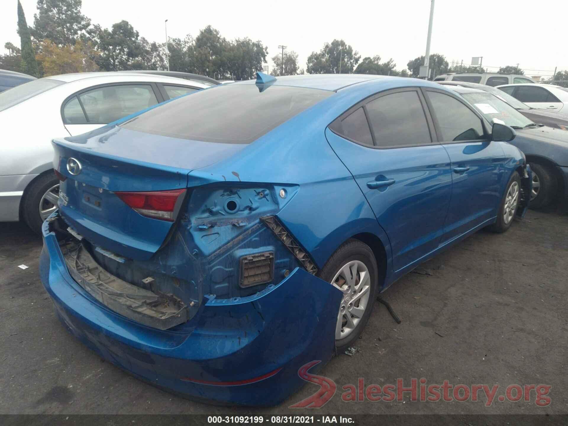 5NPD74LF5HH081578 2017 HYUNDAI ELANTRA