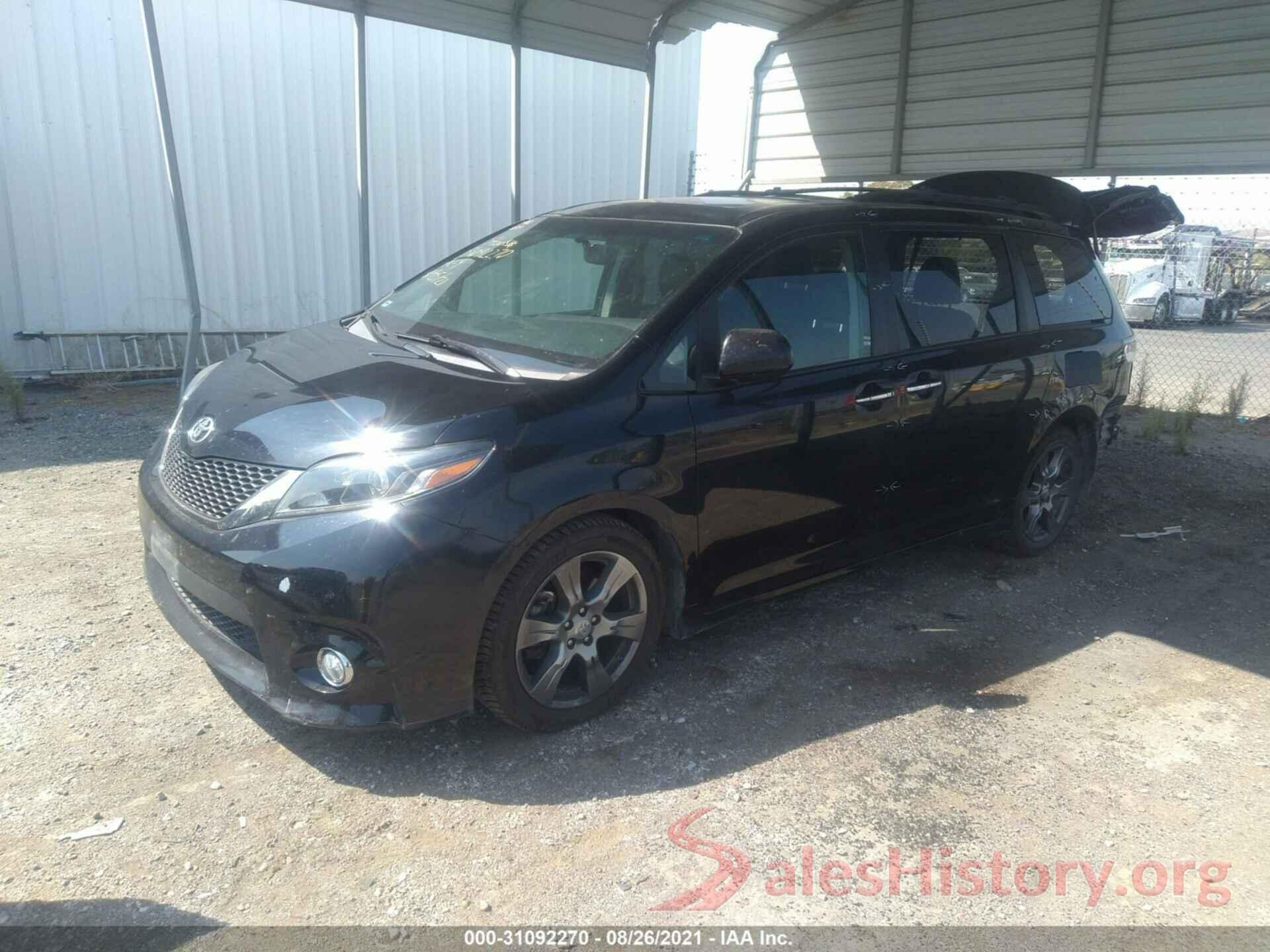 5TDXZ3DC9HS776646 2017 TOYOTA SIENNA