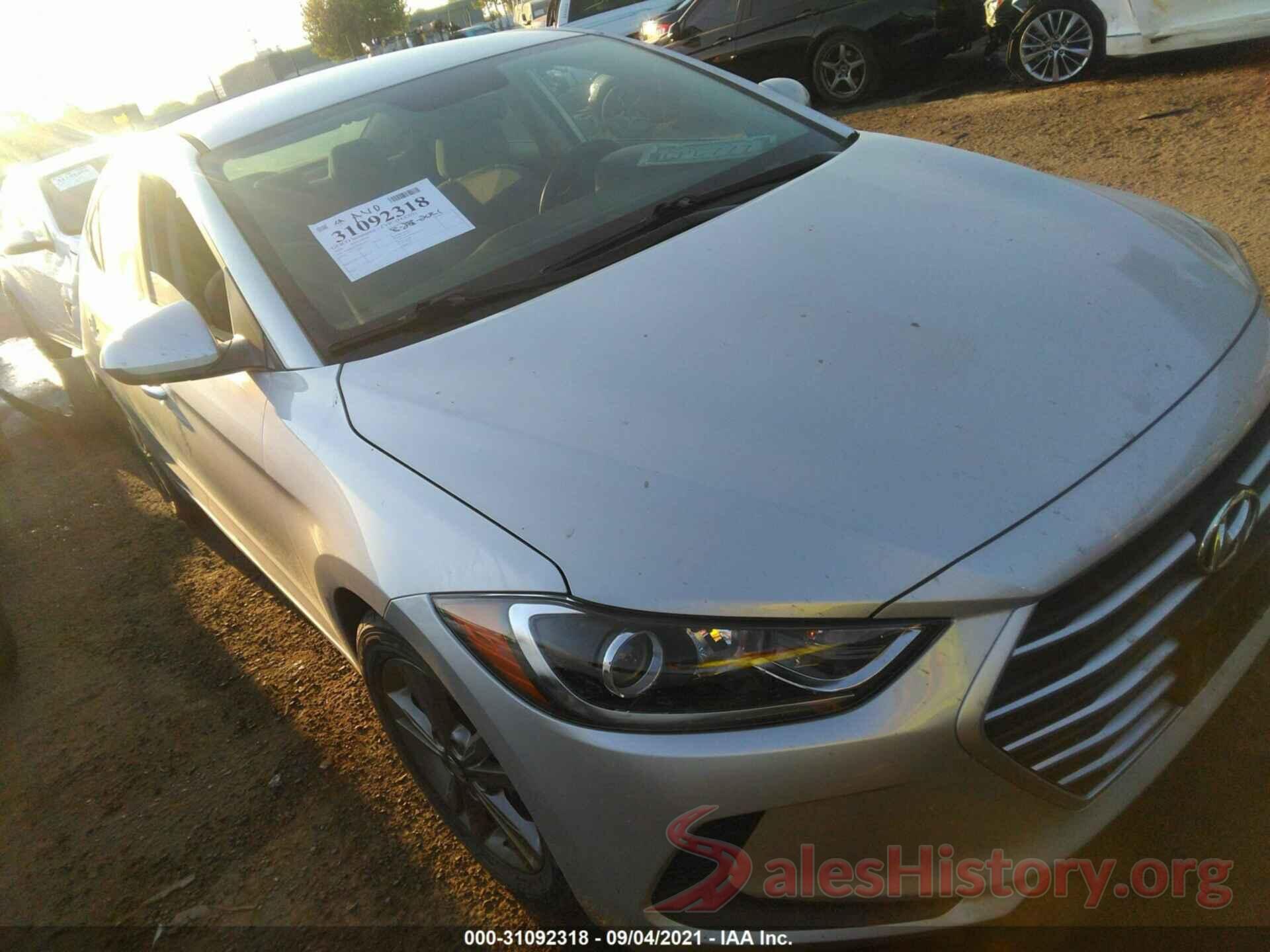 5NPD84LFXJH307391 2018 HYUNDAI ELANTRA