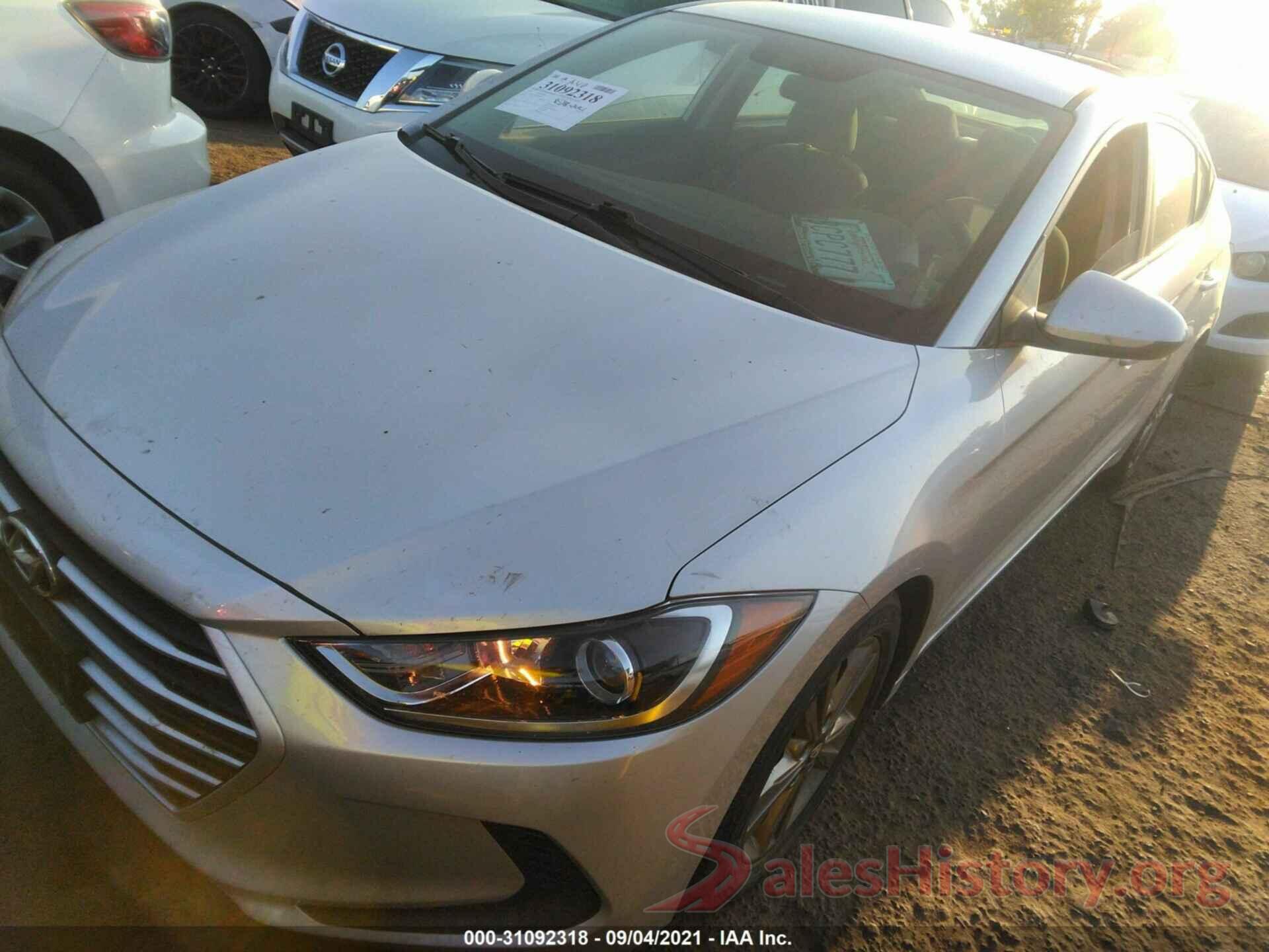 5NPD84LFXJH307391 2018 HYUNDAI ELANTRA