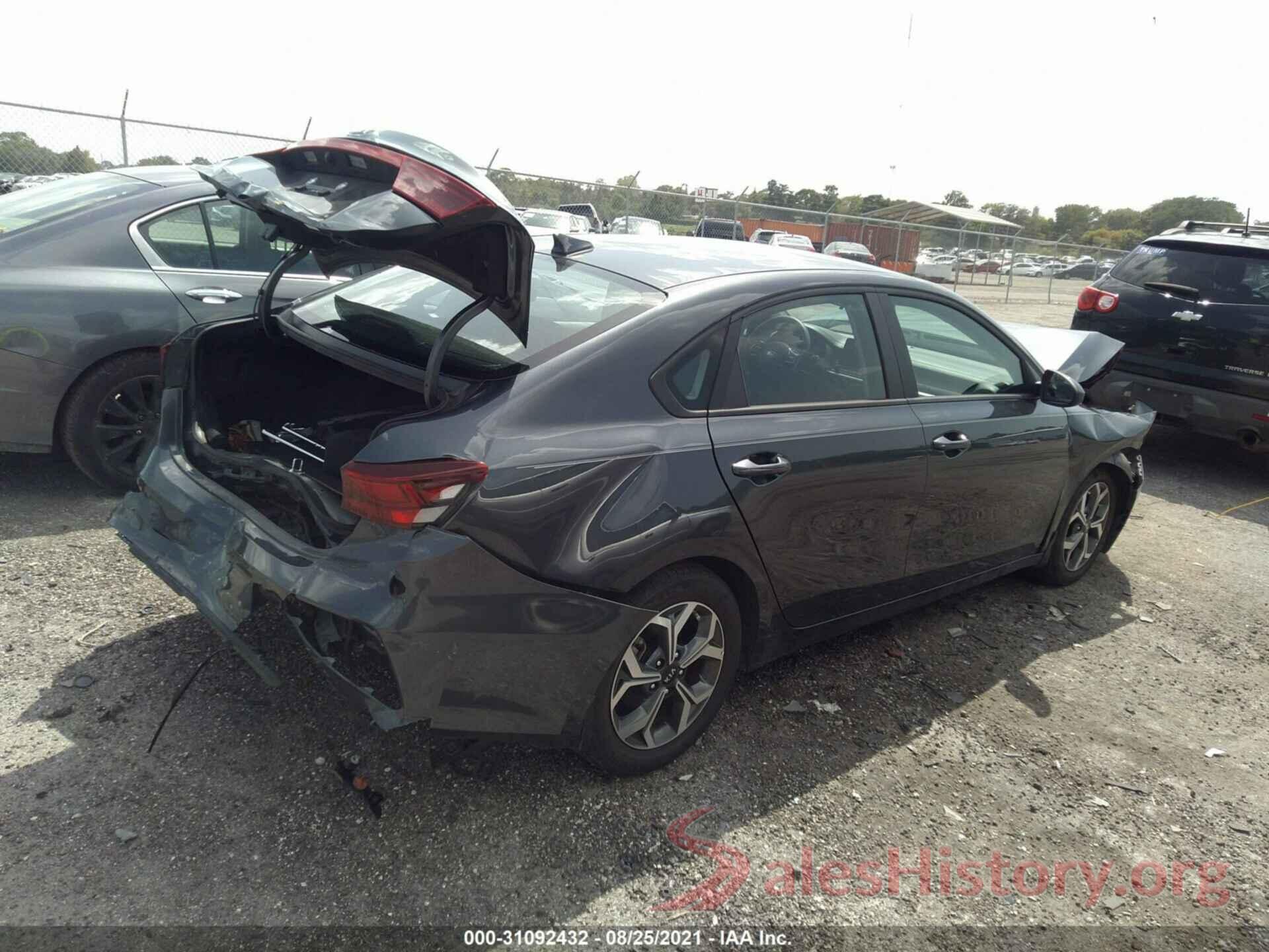 3KPF24AD0LE141546 2020 KIA FORTE