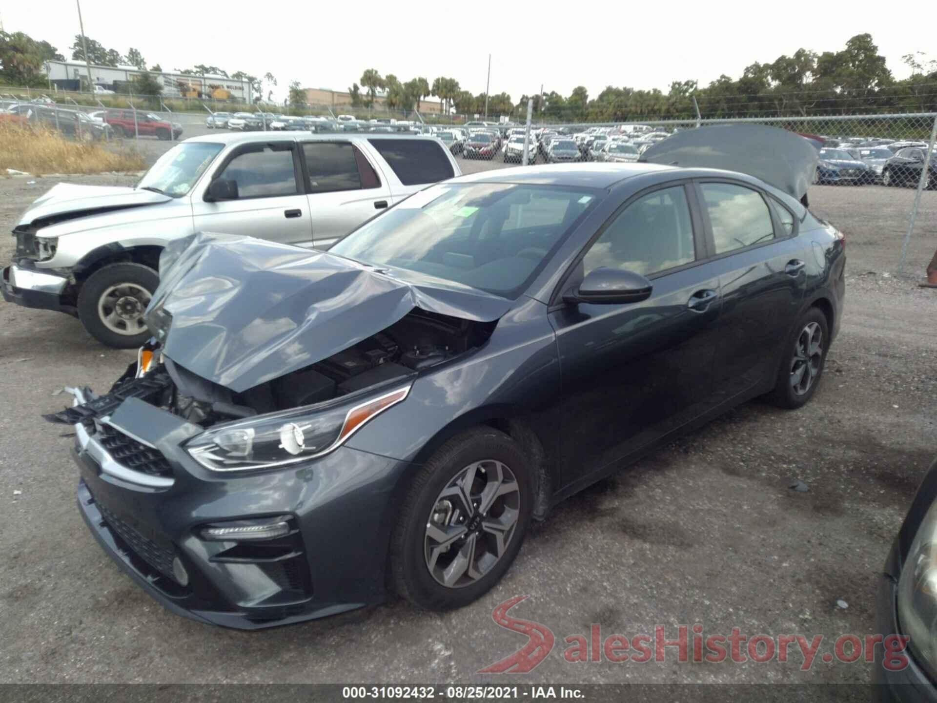 3KPF24AD0LE141546 2020 KIA FORTE