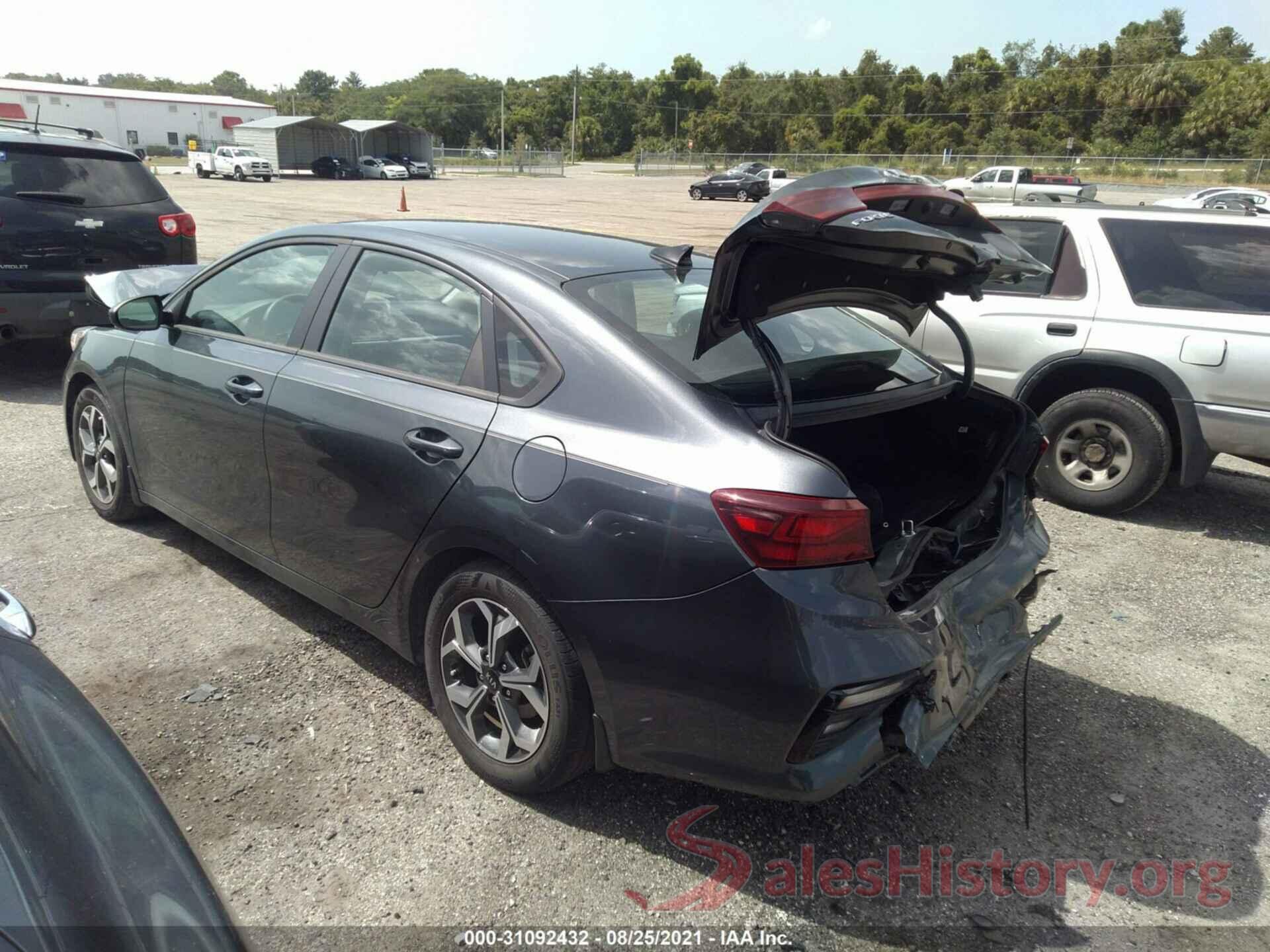 3KPF24AD0LE141546 2020 KIA FORTE