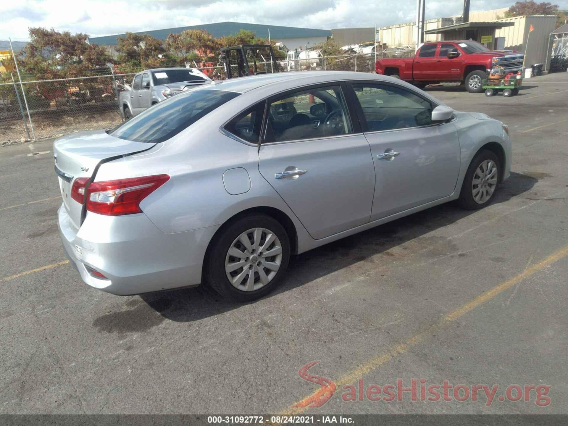 3N1AB7AP5GL658626 2016 NISSAN SENTRA