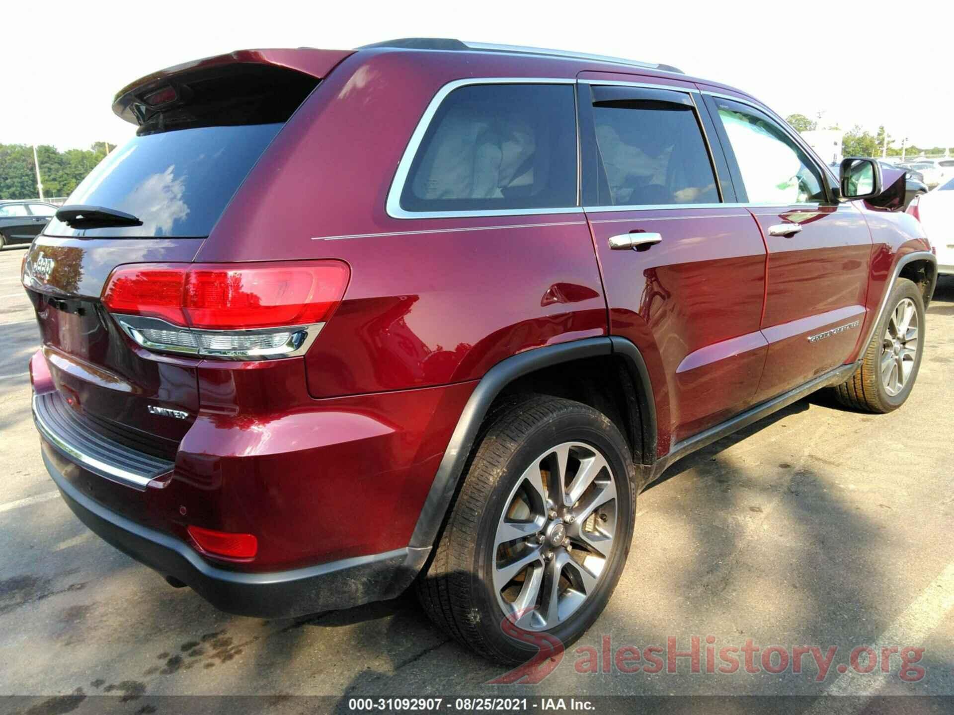 1C4RJFBG9JC280695 2018 JEEP GRAND CHEROKEE