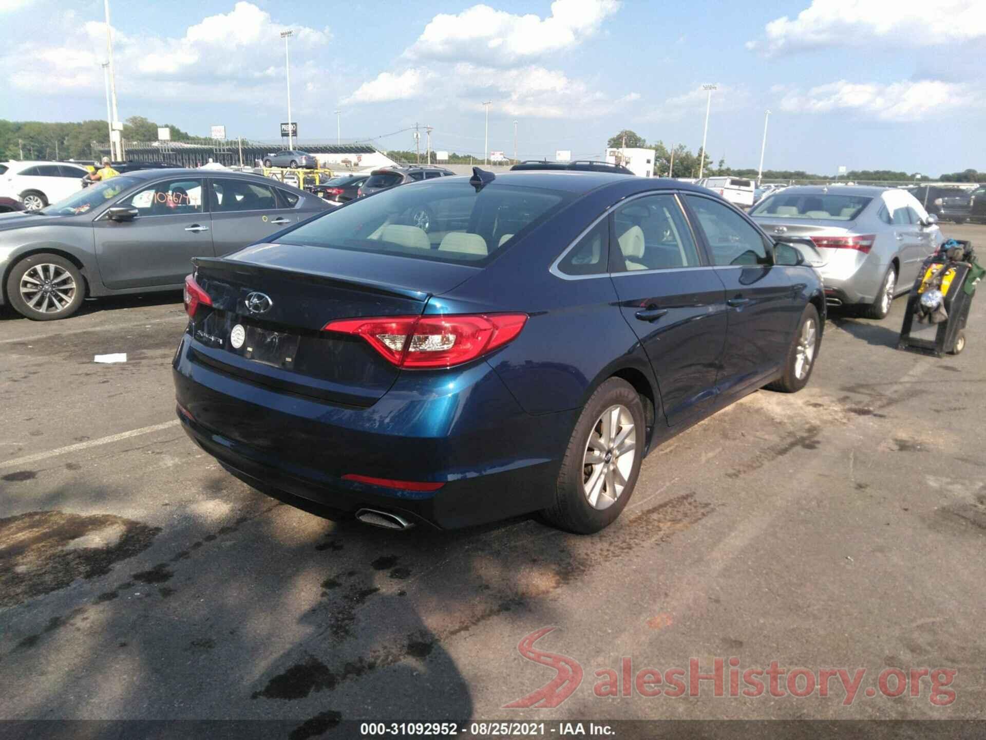 5NPE24AF2GH311999 2016 HYUNDAI SONATA