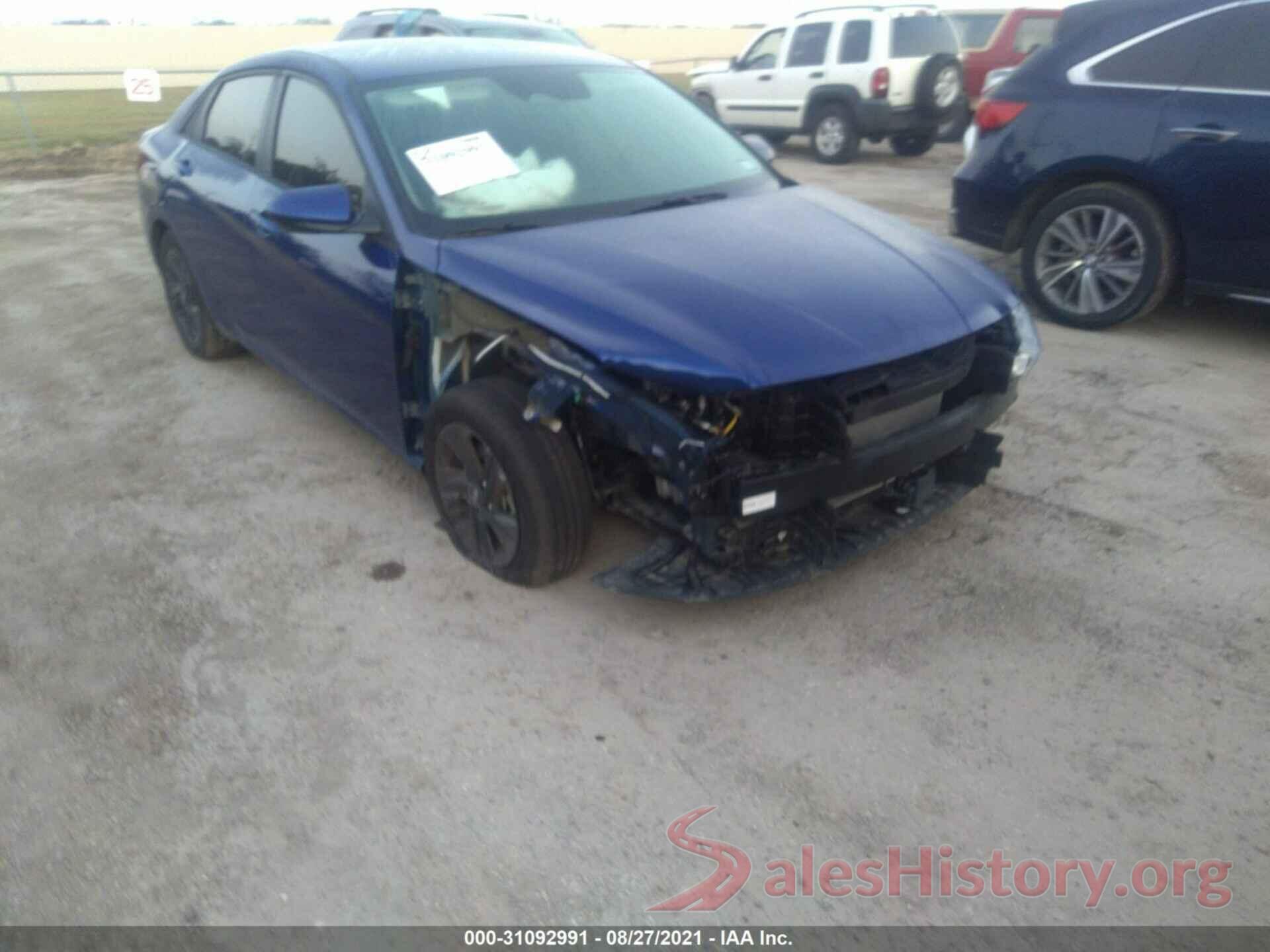 5NPLS4AG6MH006095 2021 HYUNDAI ELANTRA