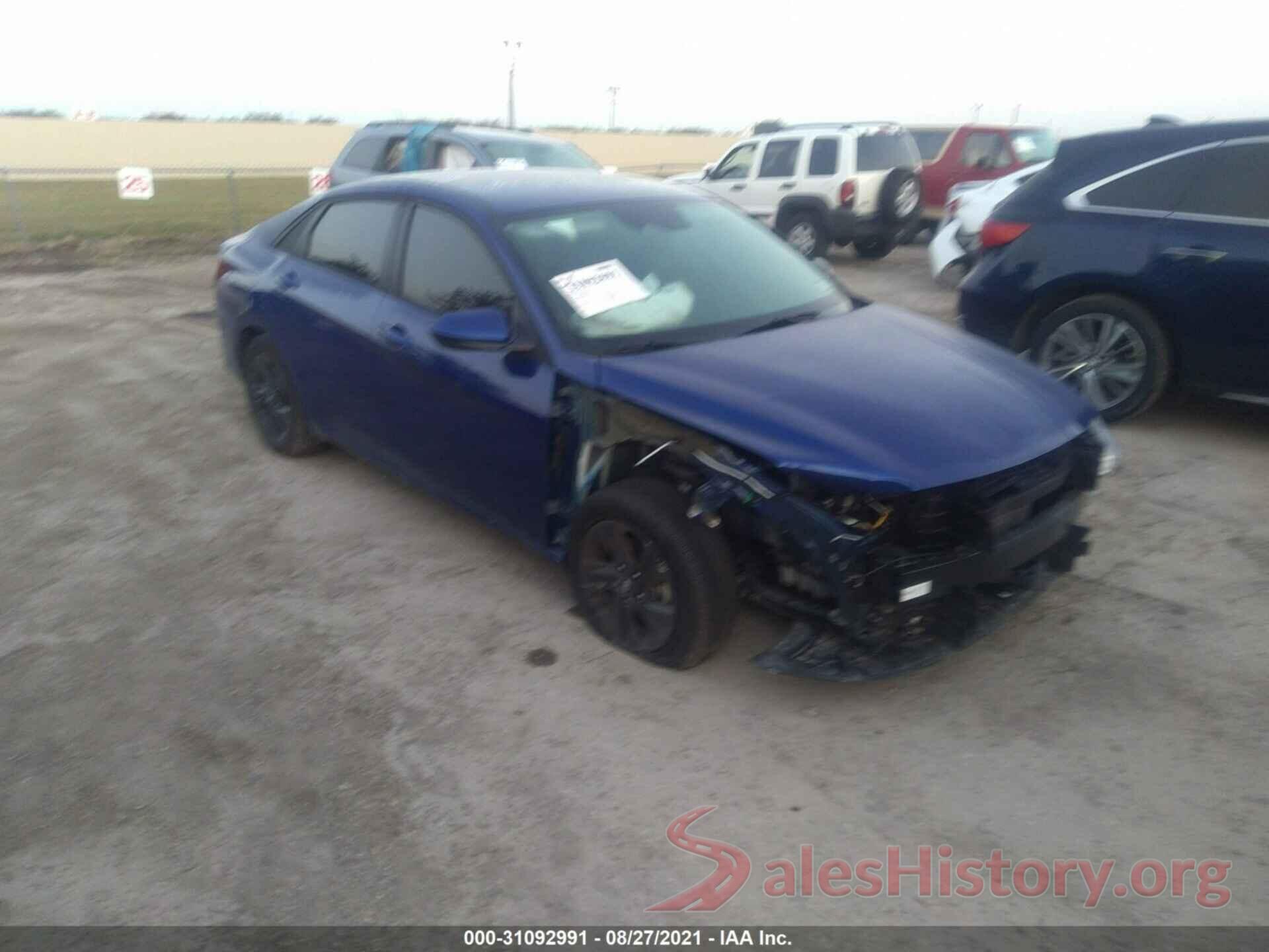 5NPLS4AG6MH006095 2021 HYUNDAI ELANTRA