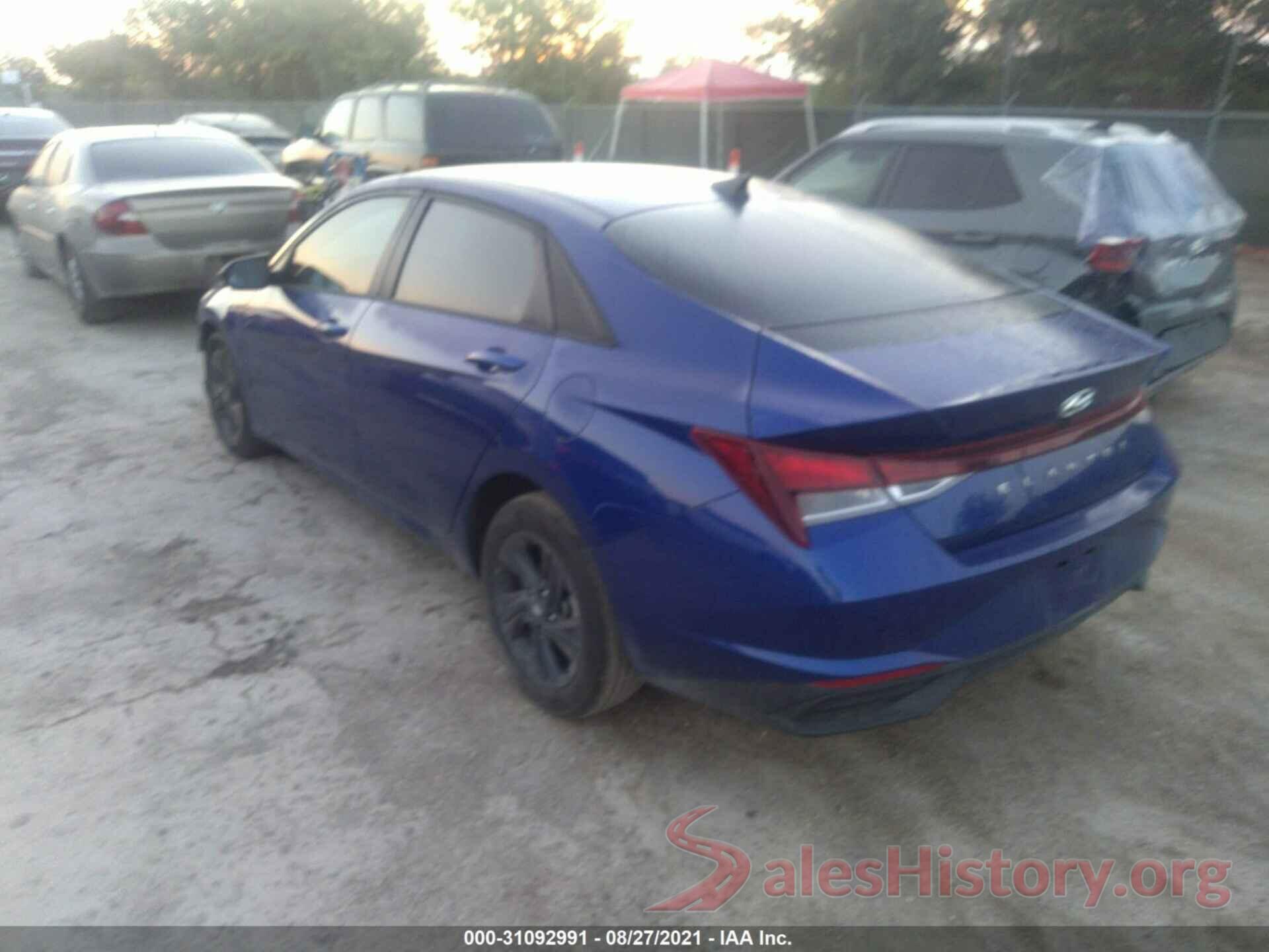 5NPLS4AG6MH006095 2021 HYUNDAI ELANTRA