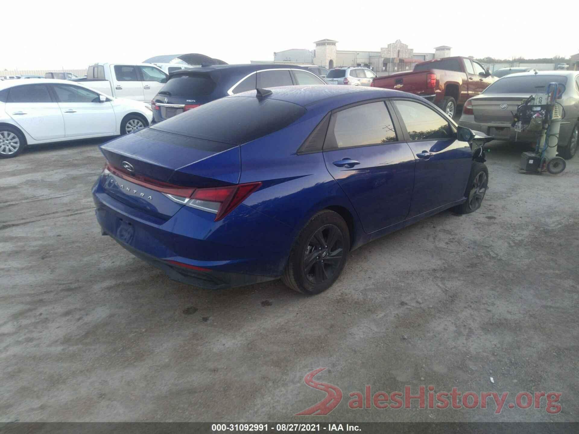 5NPLS4AG6MH006095 2021 HYUNDAI ELANTRA