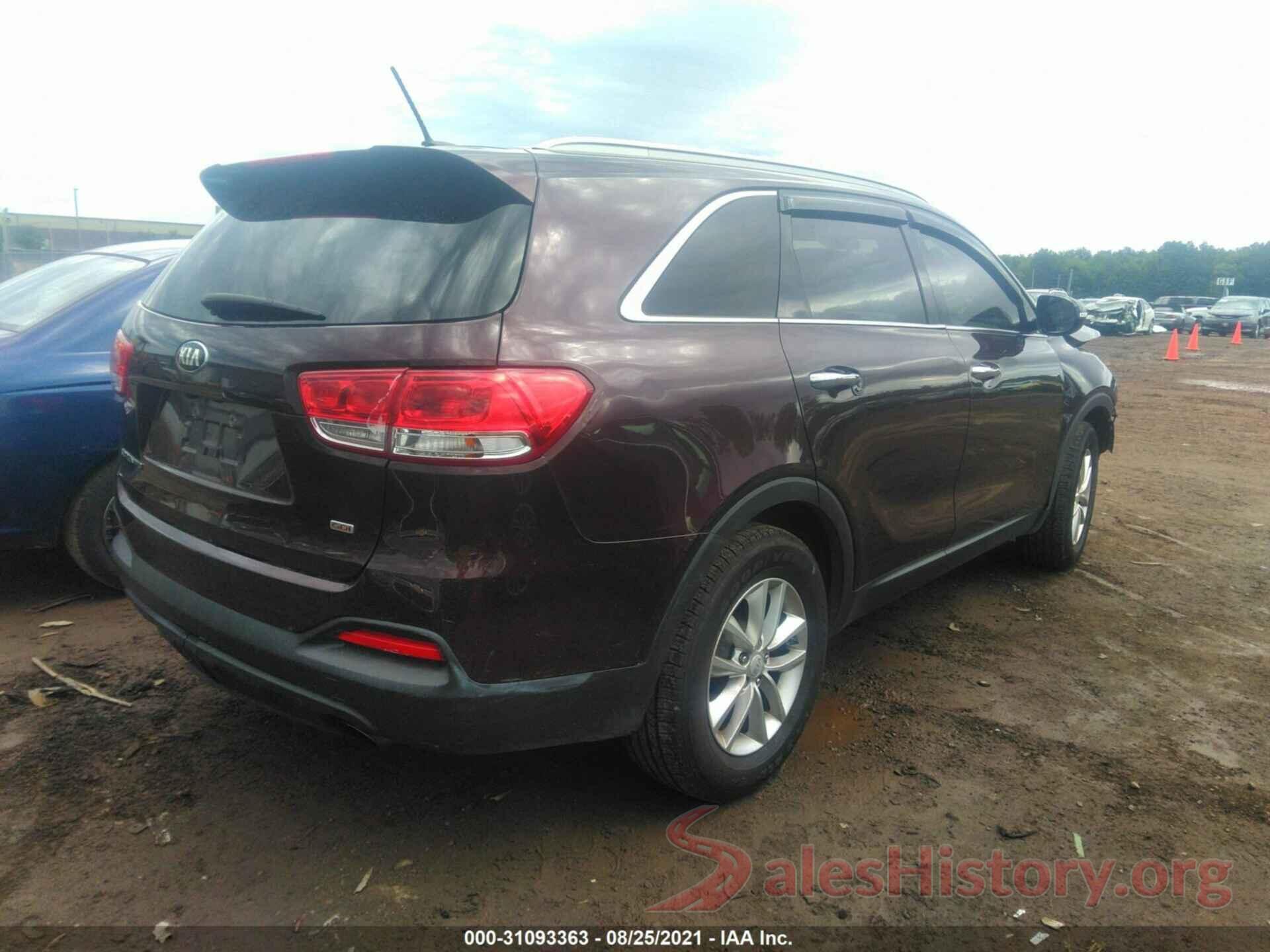 5XYPG4A38GG075074 2016 KIA SORENTO