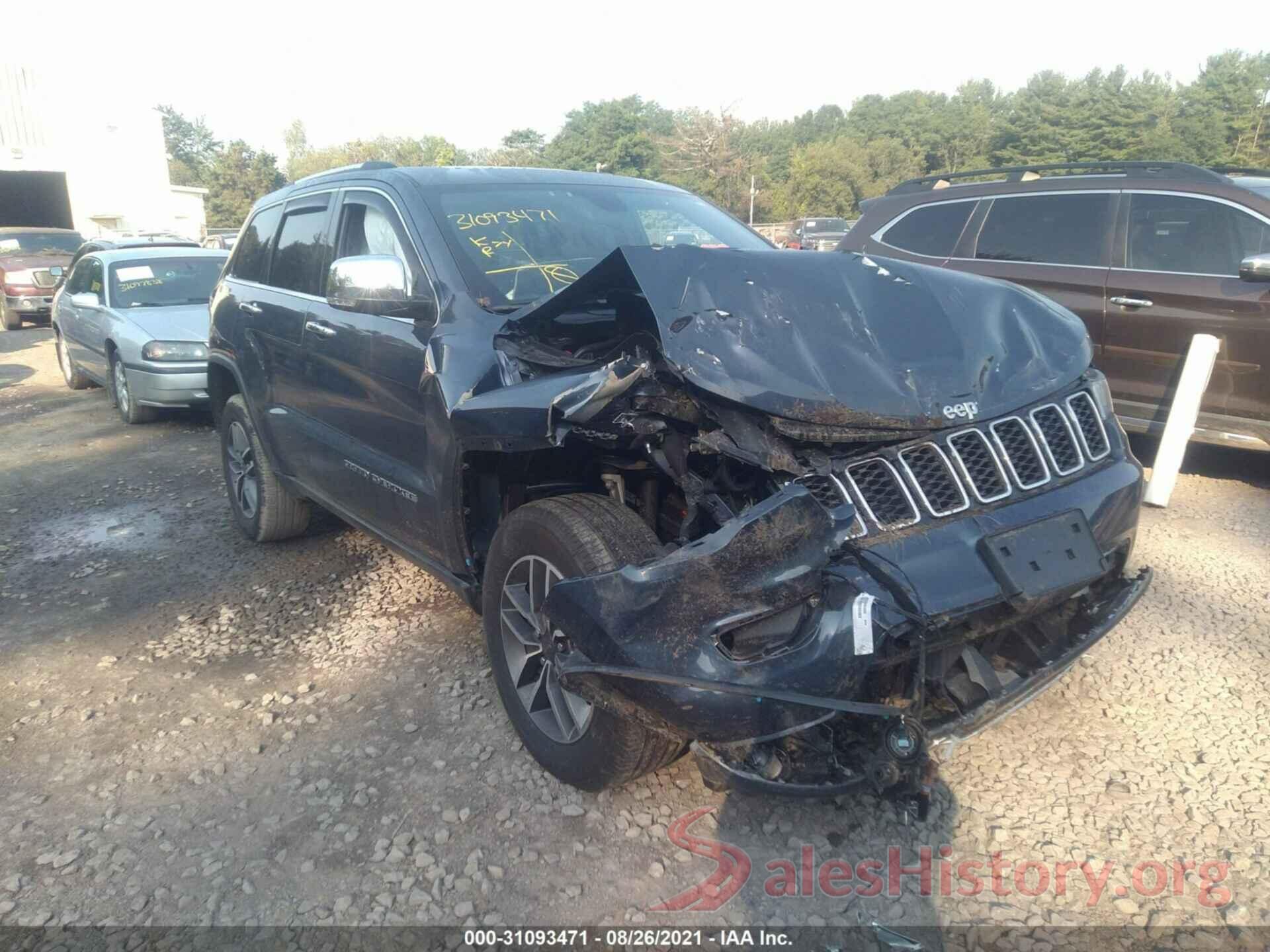 1C4RJFBG4LC417755 2020 JEEP GRAND CHEROKEE