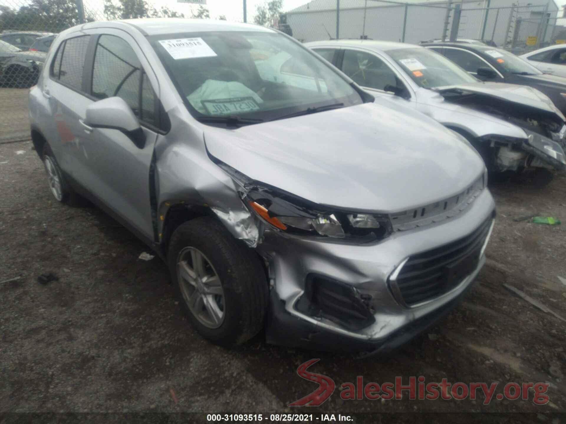 KL7CJKSBXLB329041 2020 CHEVROLET TRAX