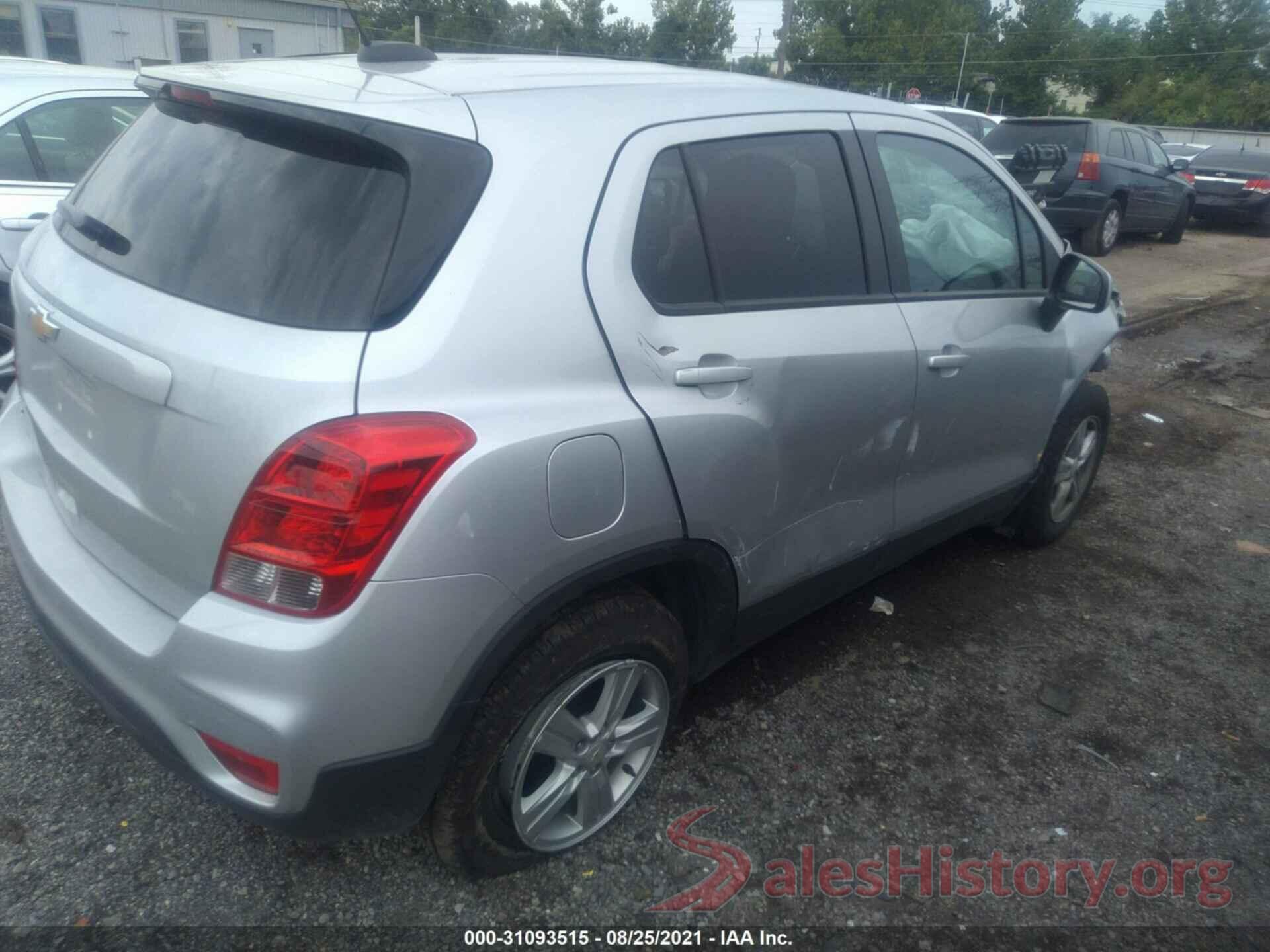 KL7CJKSBXLB329041 2020 CHEVROLET TRAX