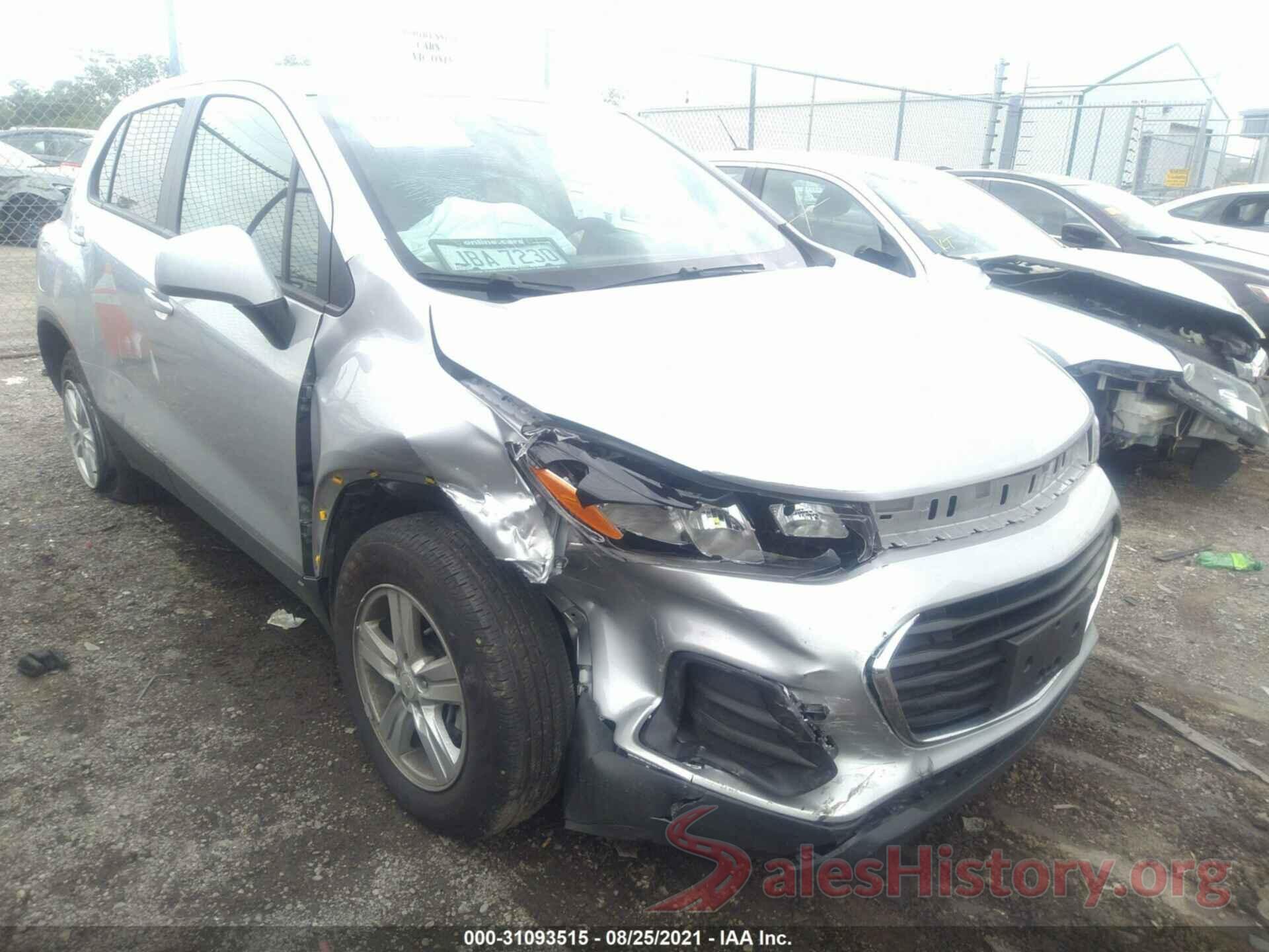 KL7CJKSBXLB329041 2020 CHEVROLET TRAX