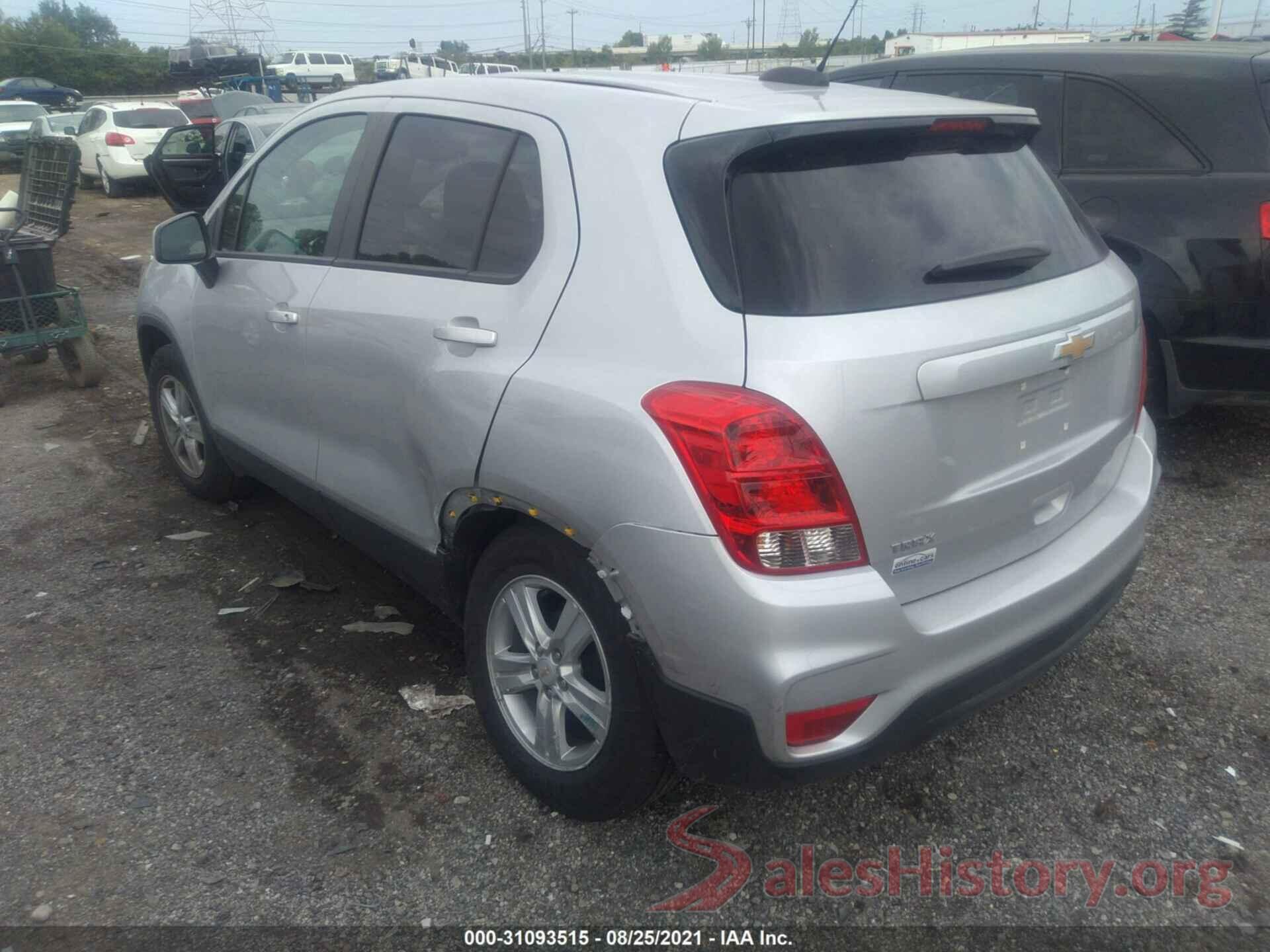 KL7CJKSBXLB329041 2020 CHEVROLET TRAX