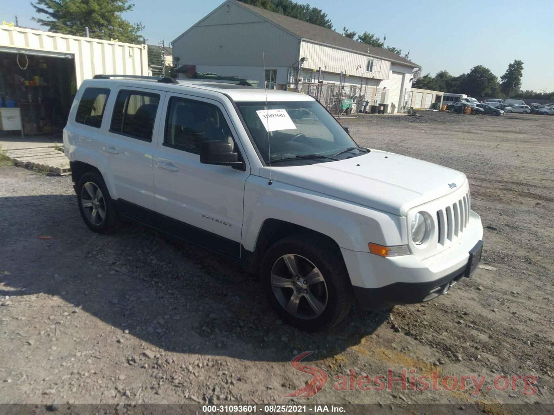 1C4NJPFA4HD131206 2017 JEEP PATRIOT