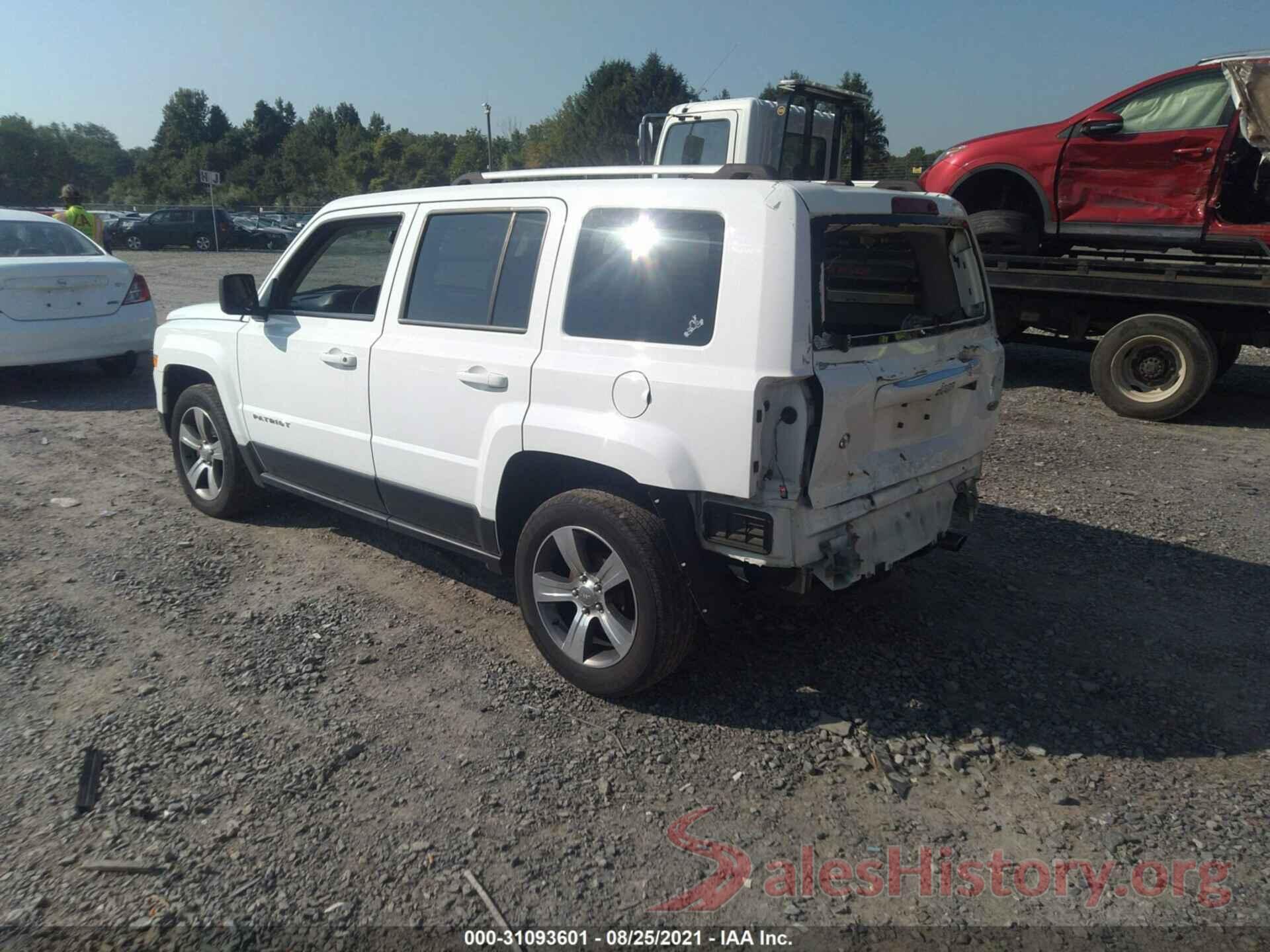 1C4NJPFA4HD131206 2017 JEEP PATRIOT