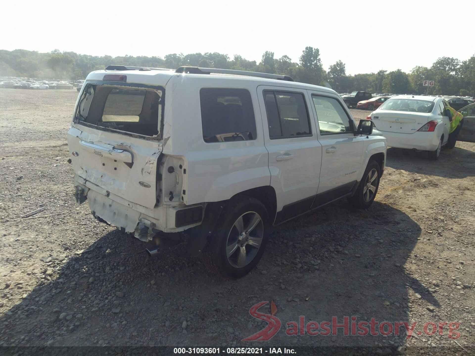 1C4NJPFA4HD131206 2017 JEEP PATRIOT