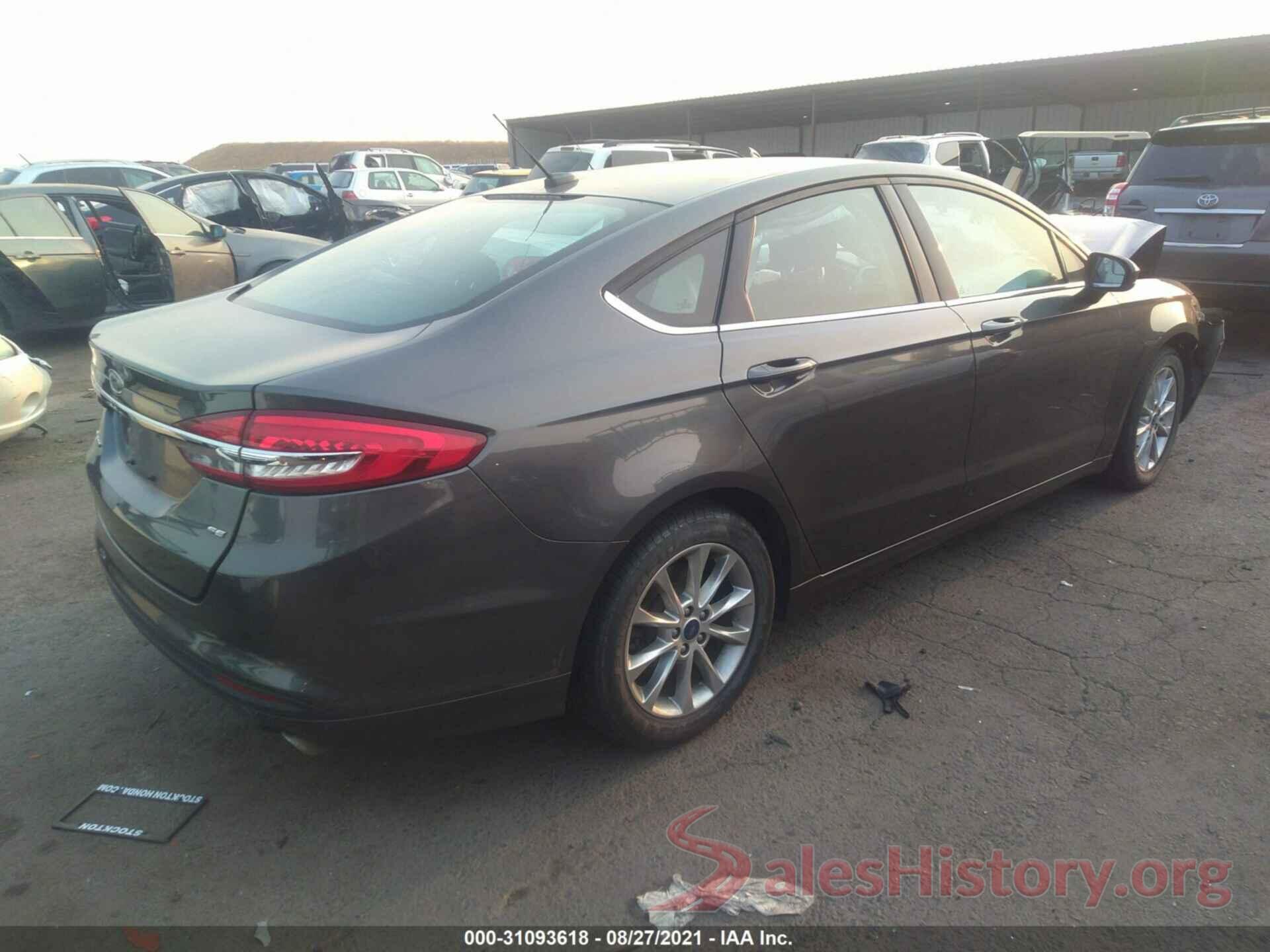 3FA6P0H74HR313867 2017 FORD FUSION