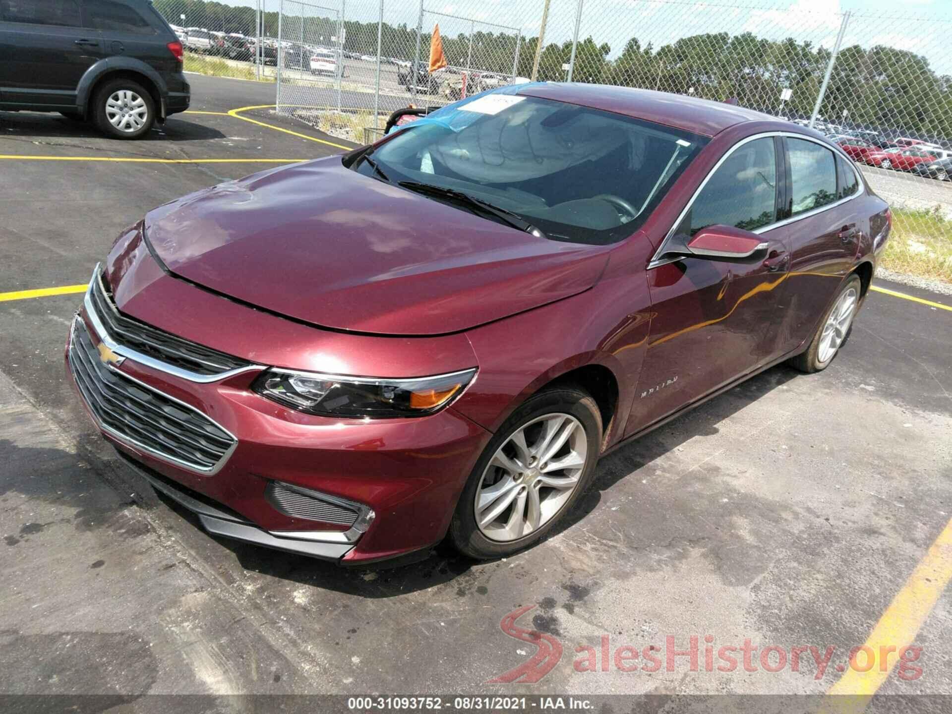 1G1ZE5STXGF226074 2016 CHEVROLET MALIBU