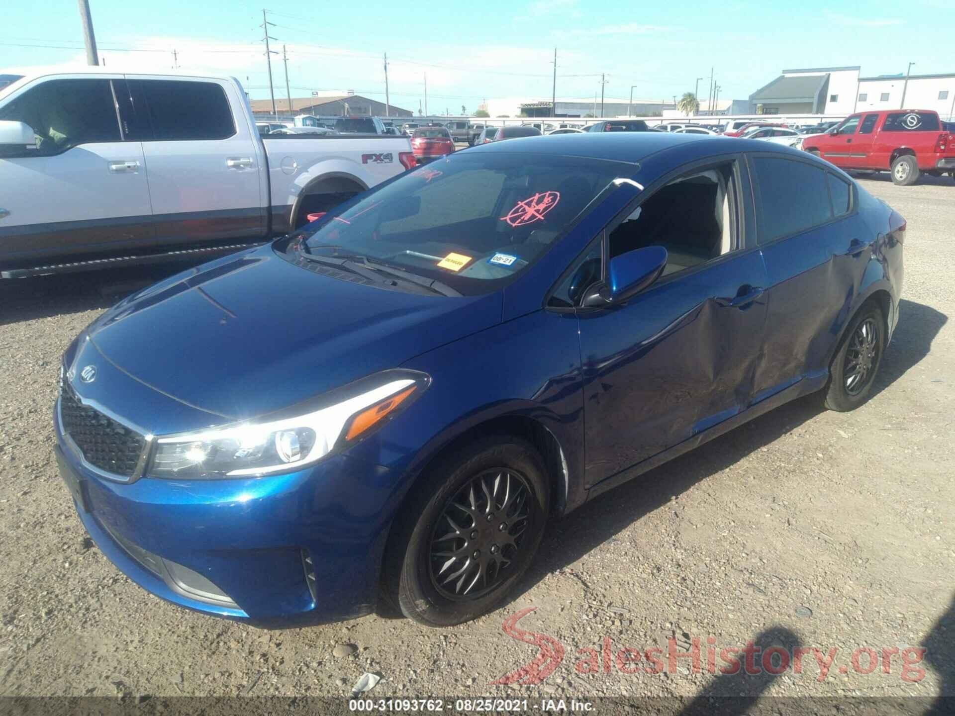 3KPFK4A79JE165397 2018 KIA FORTE