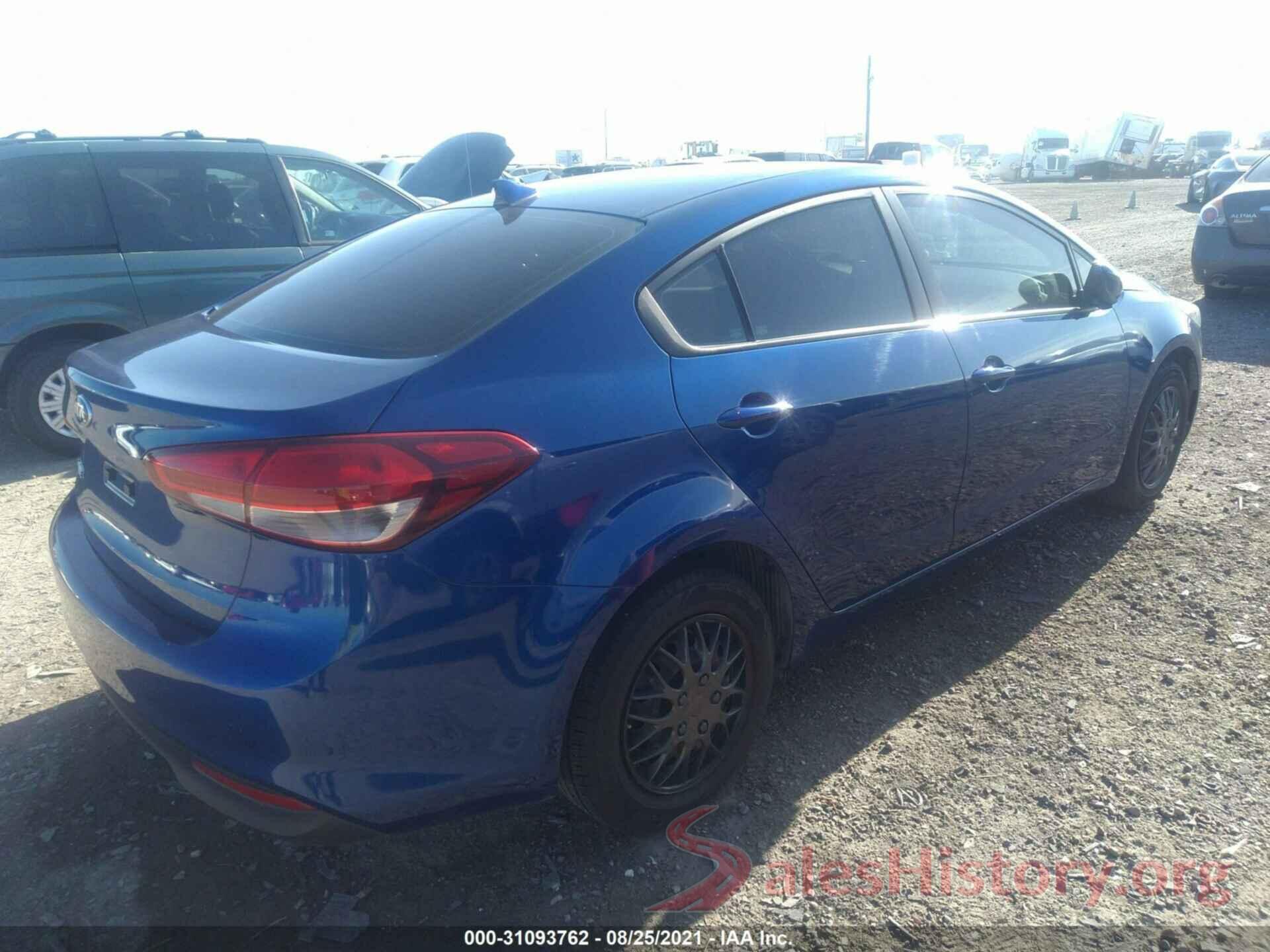 3KPFK4A79JE165397 2018 KIA FORTE