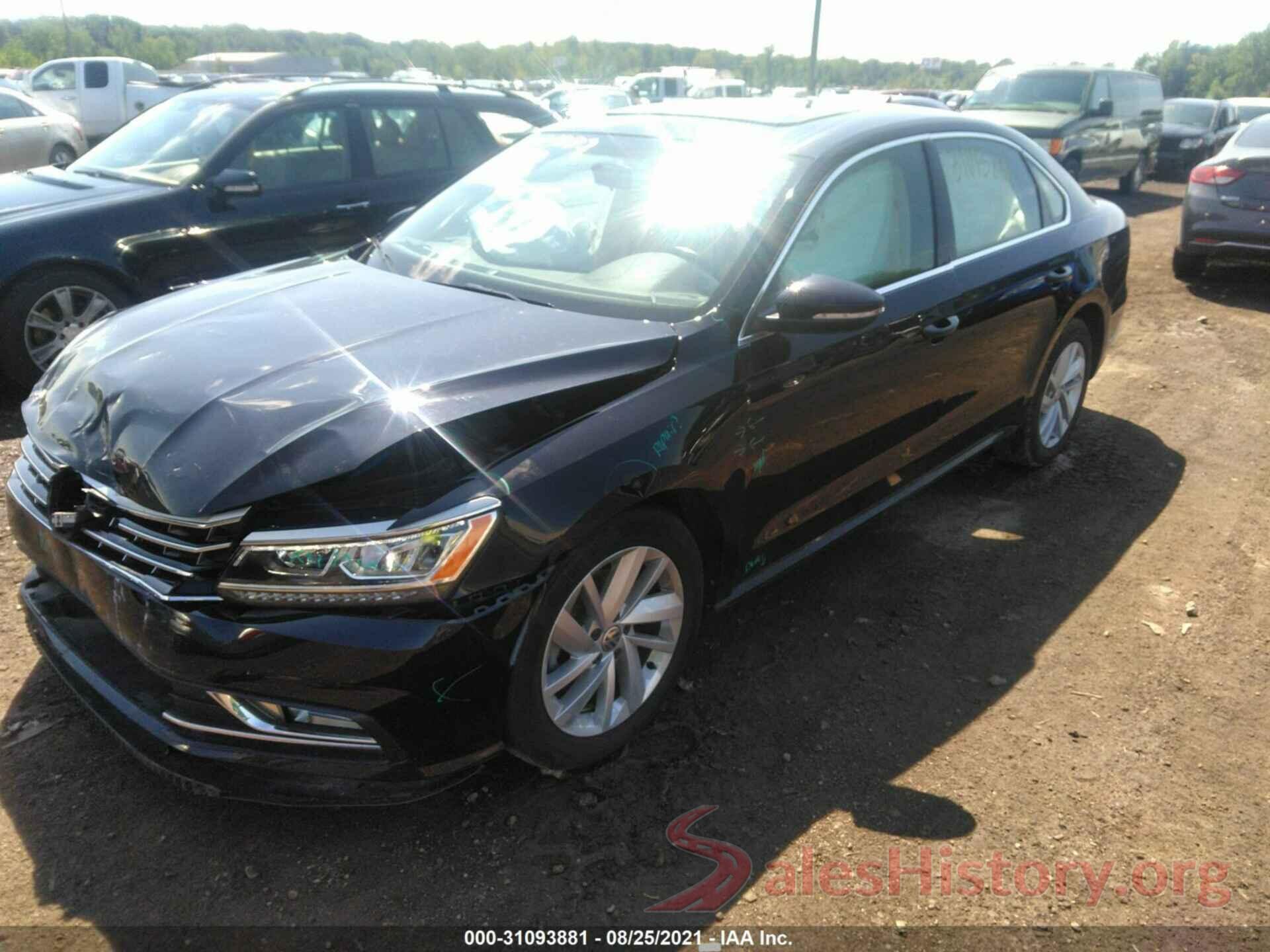 1VWBA7A3XJC044723 2018 VOLKSWAGEN PASSAT