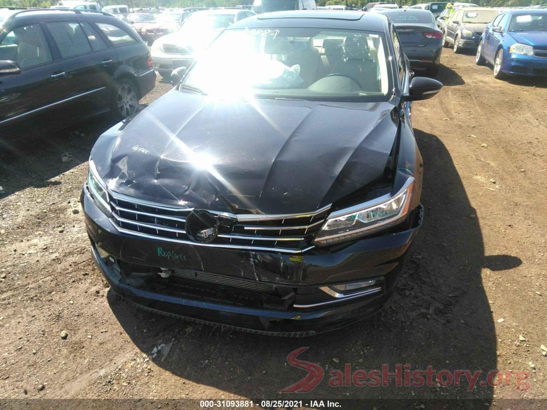 1VWBA7A3XJC044723 2018 VOLKSWAGEN PASSAT