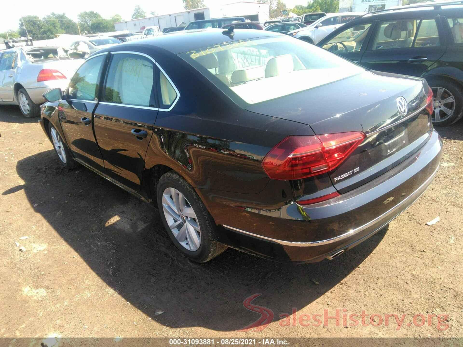 1VWBA7A3XJC044723 2018 VOLKSWAGEN PASSAT